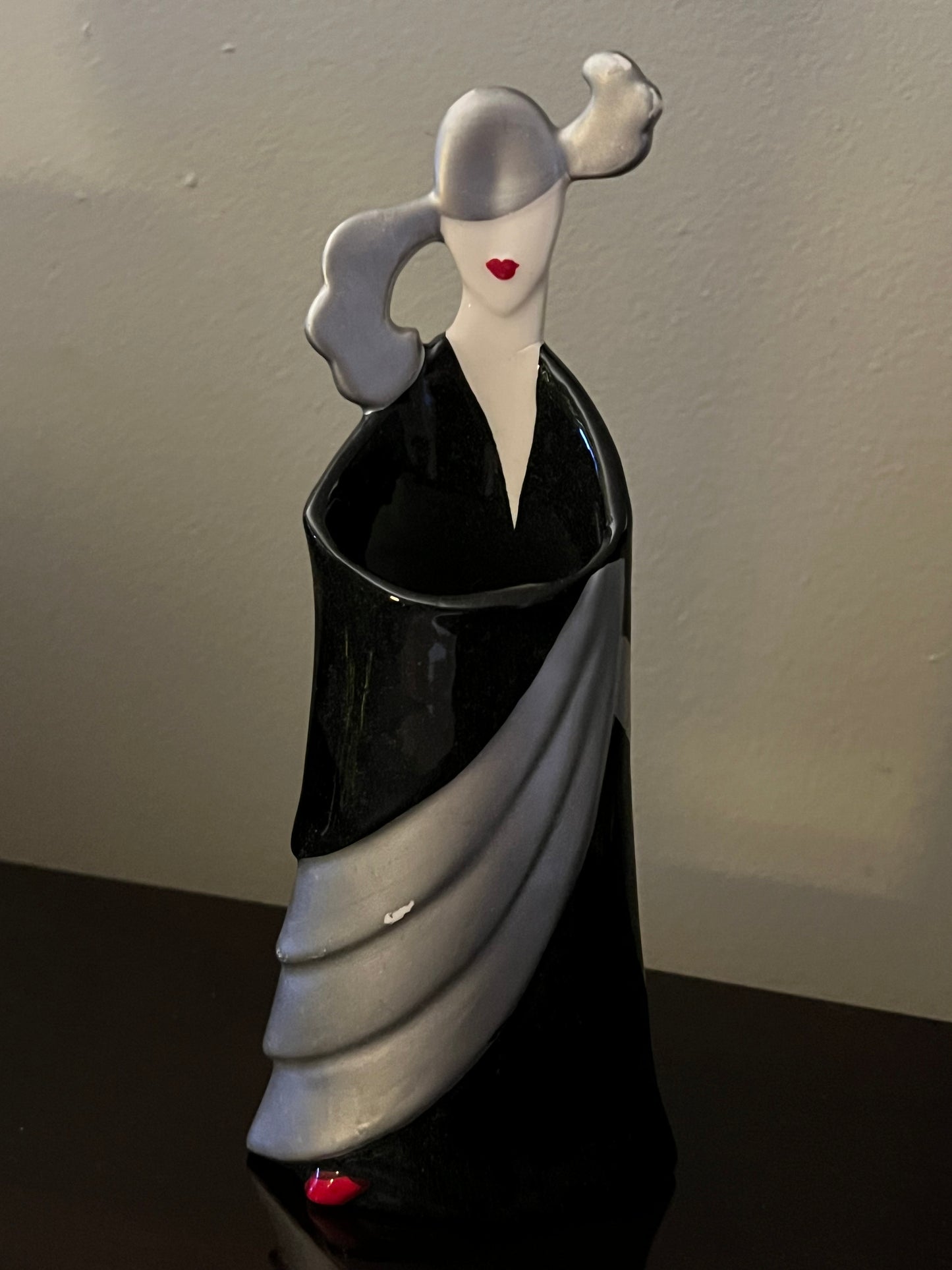 Vintage Fitz & Floyd Lady Statue Japan Lady Figurine Lover Antiques and Vintage