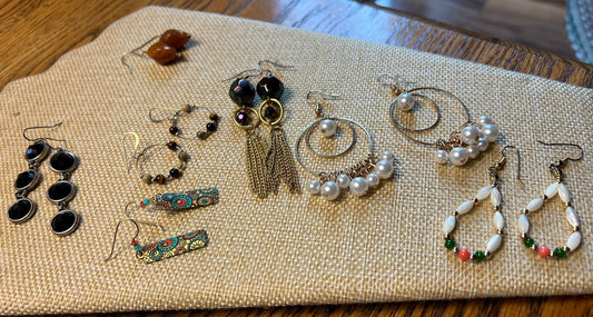 Vintage Earrings You Choose The One You Love Vintage Set of Earrings Lover Antiques and Vintage