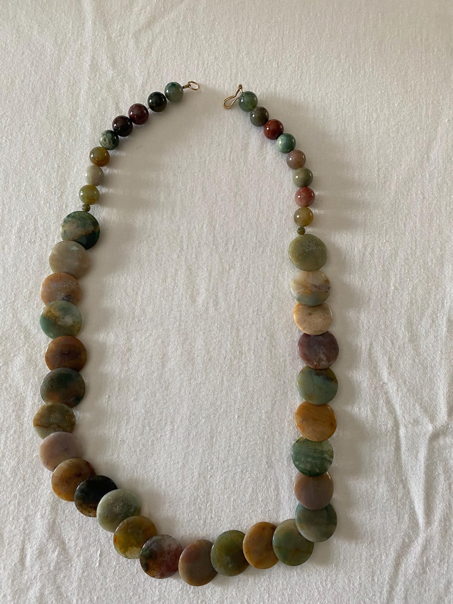 Vintage Aurora Borealis Style Crystals & Gold Necklace Fringe Jewelry Lover Antiques and Vintage