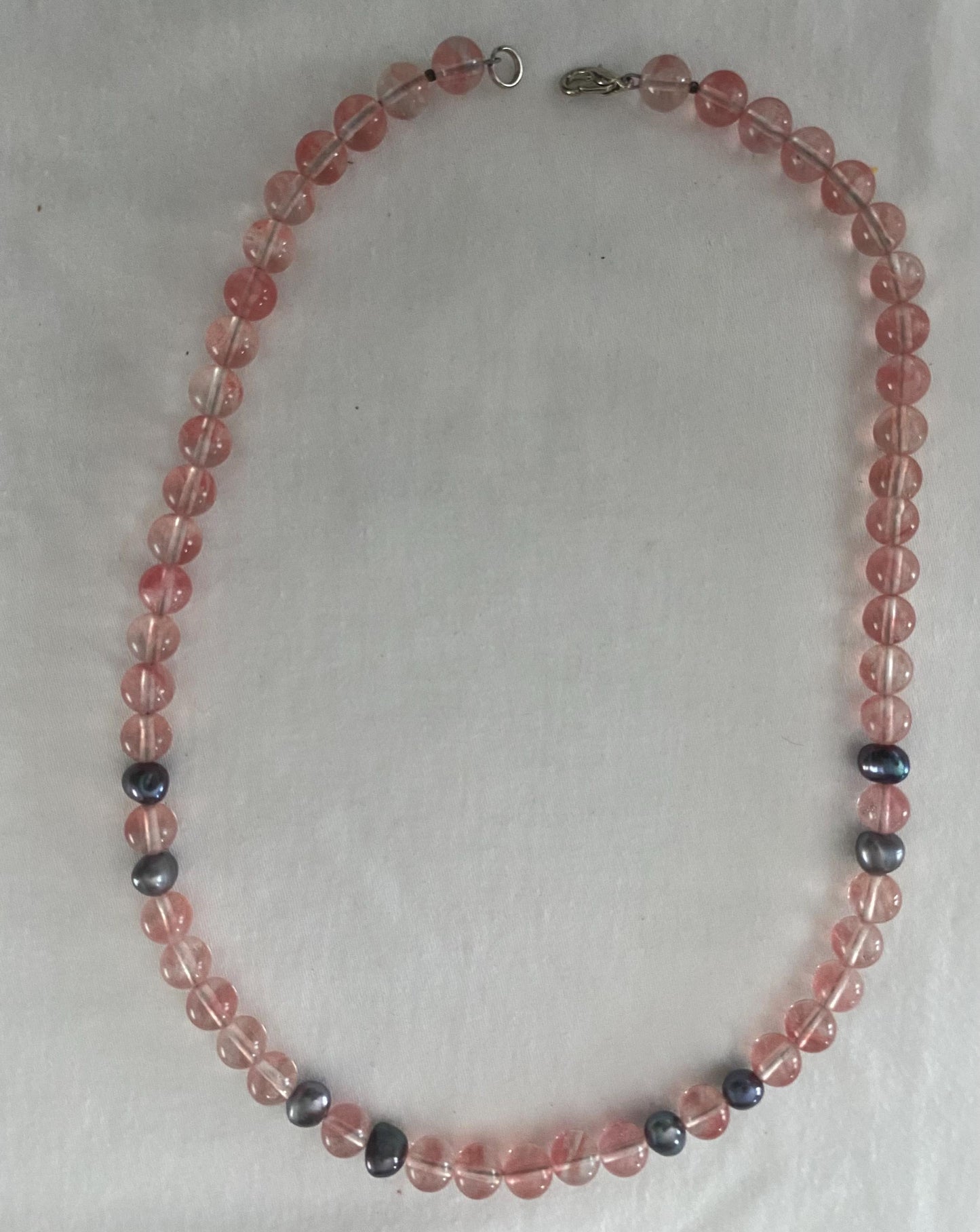 Vintage Amethyst Hand Knotted Graduated Beads Necklace Purple Stone Jewelry Unique Gifts at Lover Antiques and Vintage