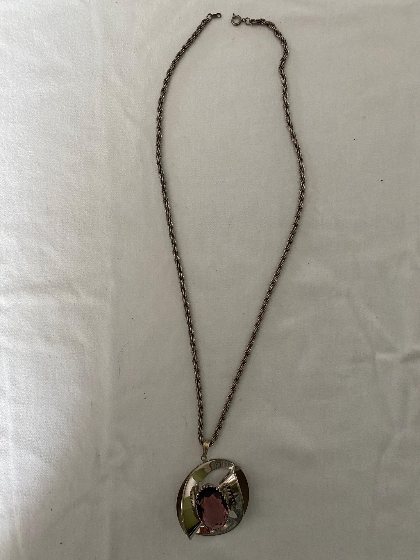 Vintage Blue & White Flower and Bead Necklace Necklace Unique Gifts Galore at Lover Antiques and Vintage