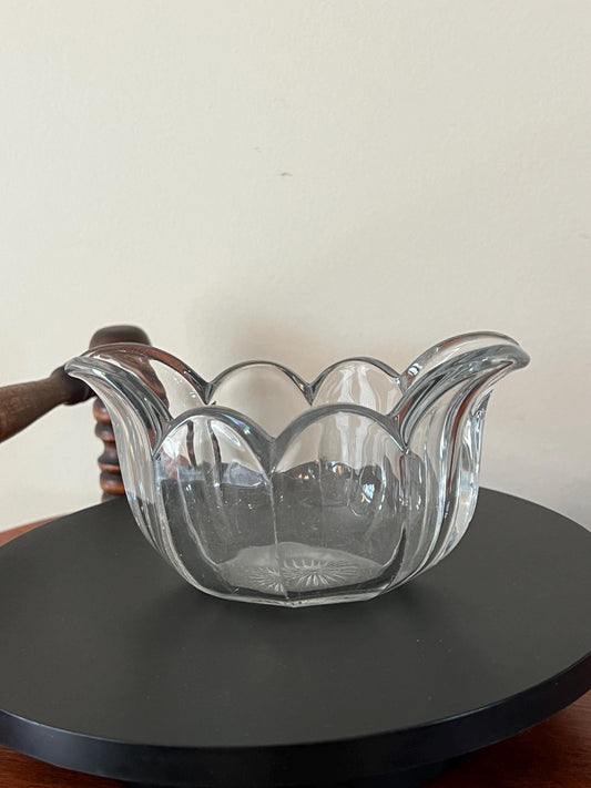Vintage Heisey Sauce Bowl Condiment Dish Glass Art Gifts at Lover Antiques and Vintage