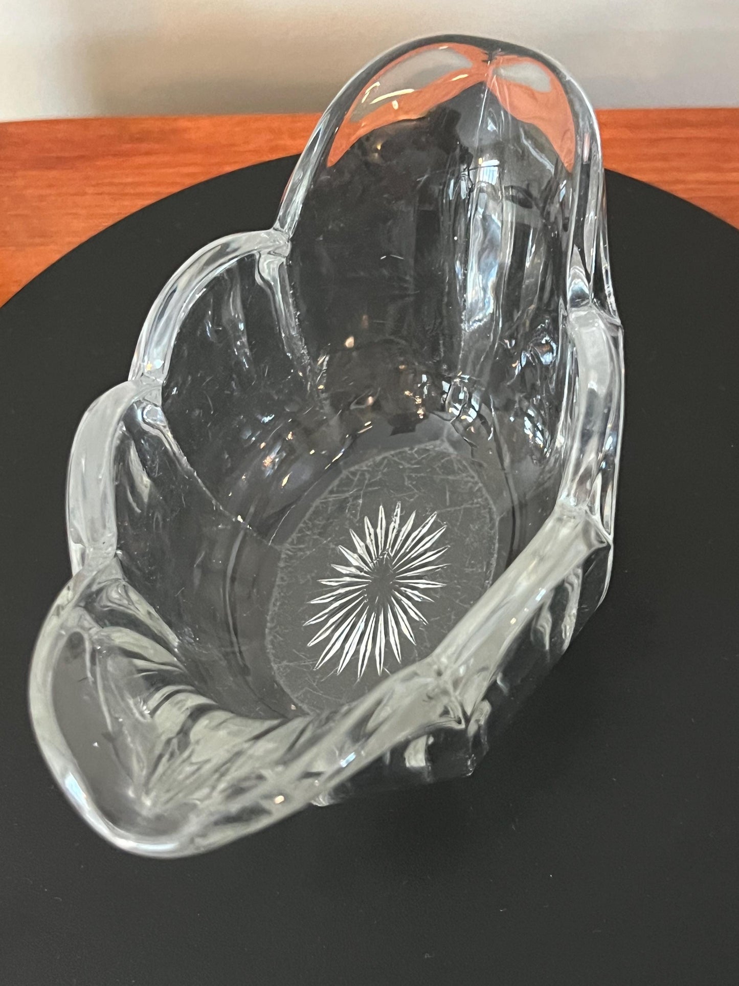 Vintage Heisey Sauce Bowl Condiment Dish Glass Art Gifts at Lover Antiques and Vintage