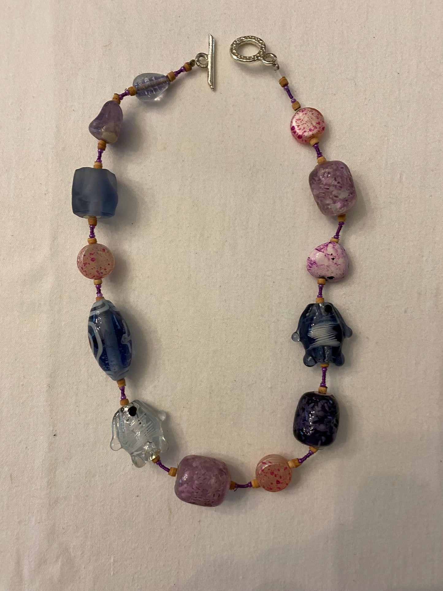 Vintage Aurora Borealis Style Crystals & Gold Necklace Fringe Jewelry Lover Antiques and Vintage