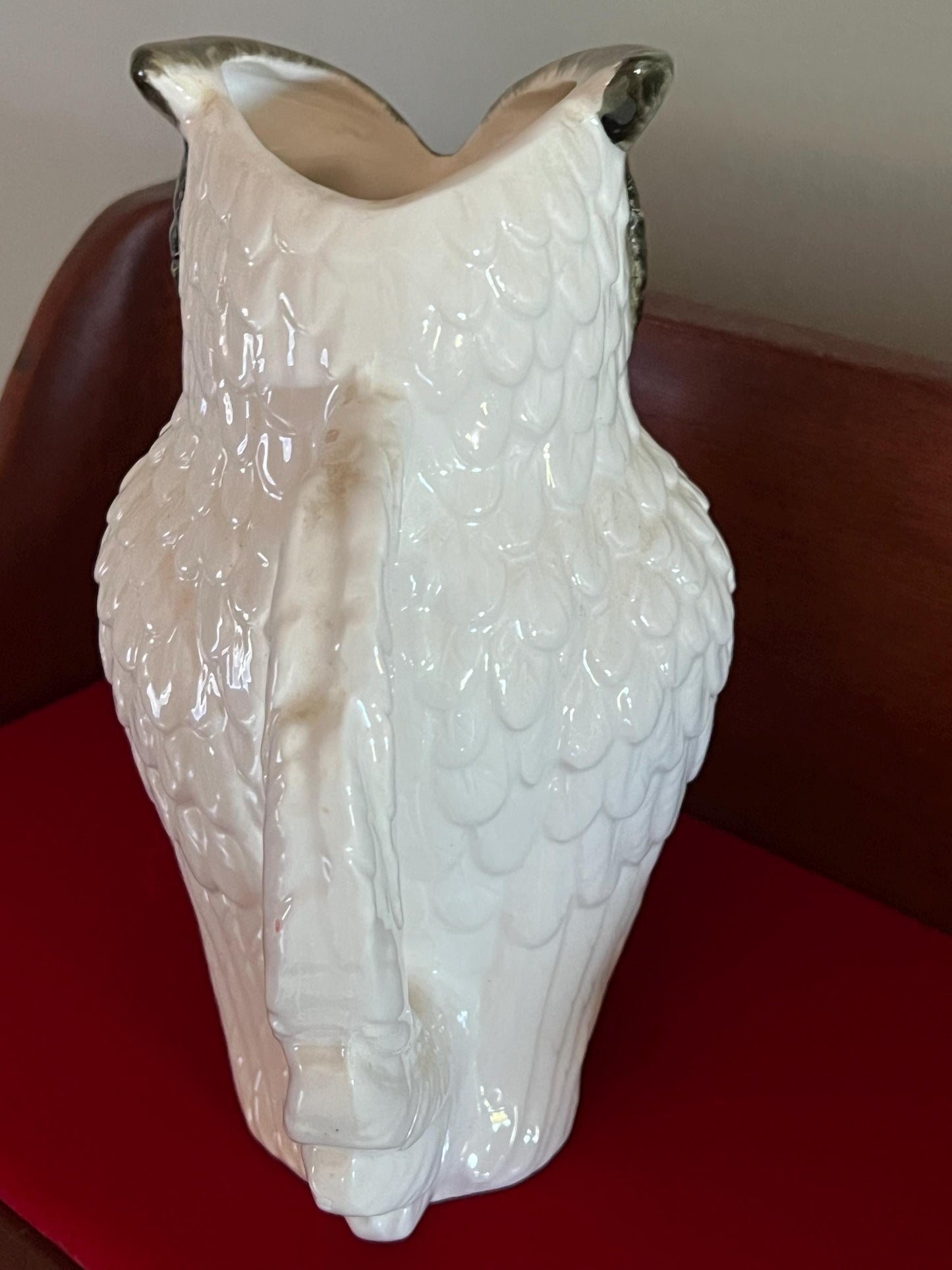 Vintage Nippon NSP of Japan Ceramic Owl Pitcher Owl Ceramic Statue Owl Figurine Lover Antiques and Vintage