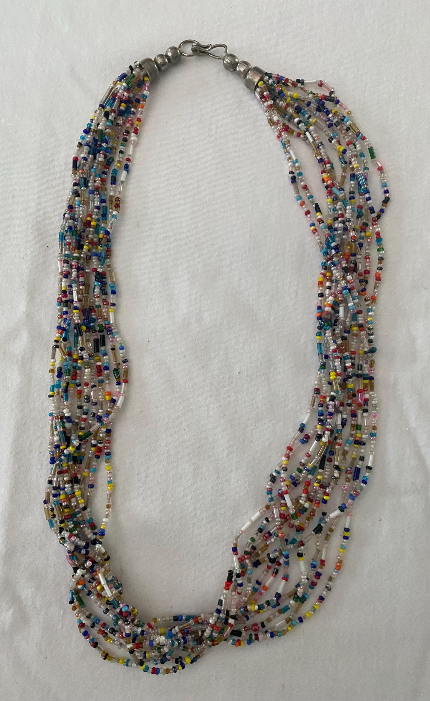 Vintage Amethyst Hand Knotted Graduated Beads Necklace Purple Stone Jewelry Unique Gifts at Lover Antiques and Vintage