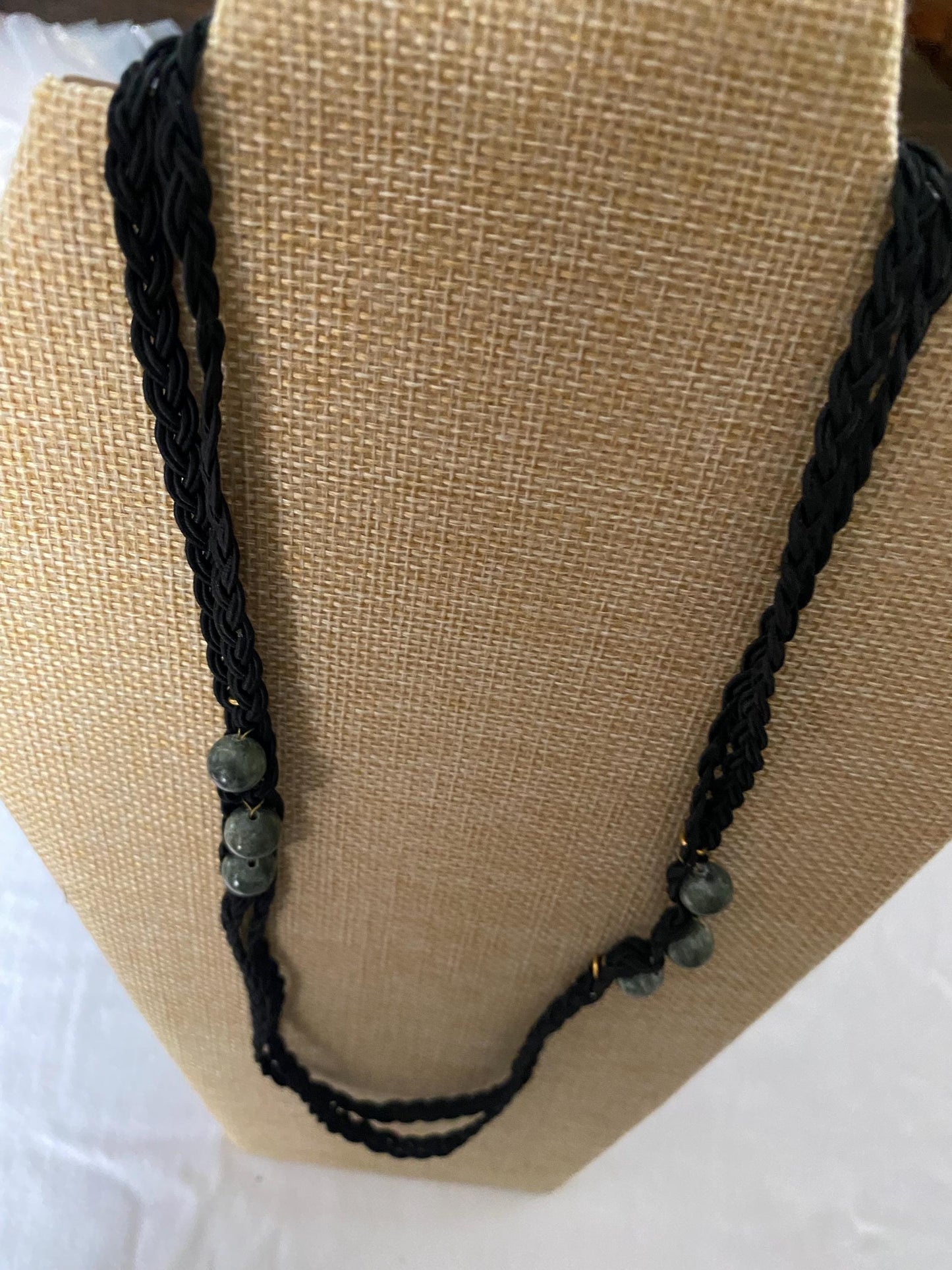 Vintage Blue & White Flower and Bead Necklace Necklace Unique Gifts Galore at Lover Antiques and Vintage