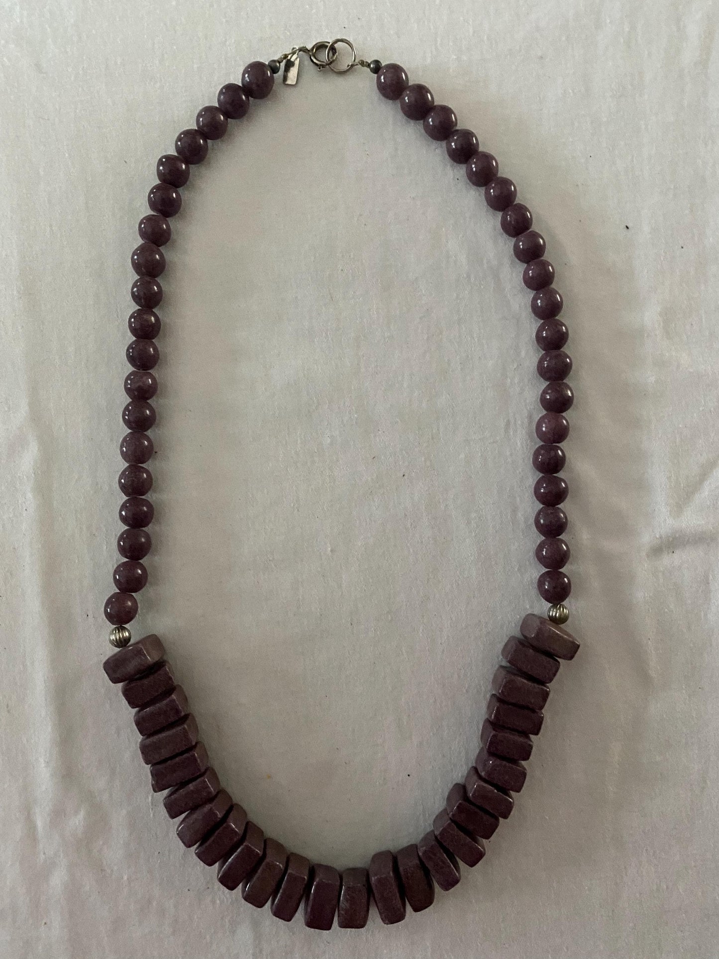 Vintage Black & Crystal Beaded Necklace Unique Gifts Galore at Lover Antiques and Vintage