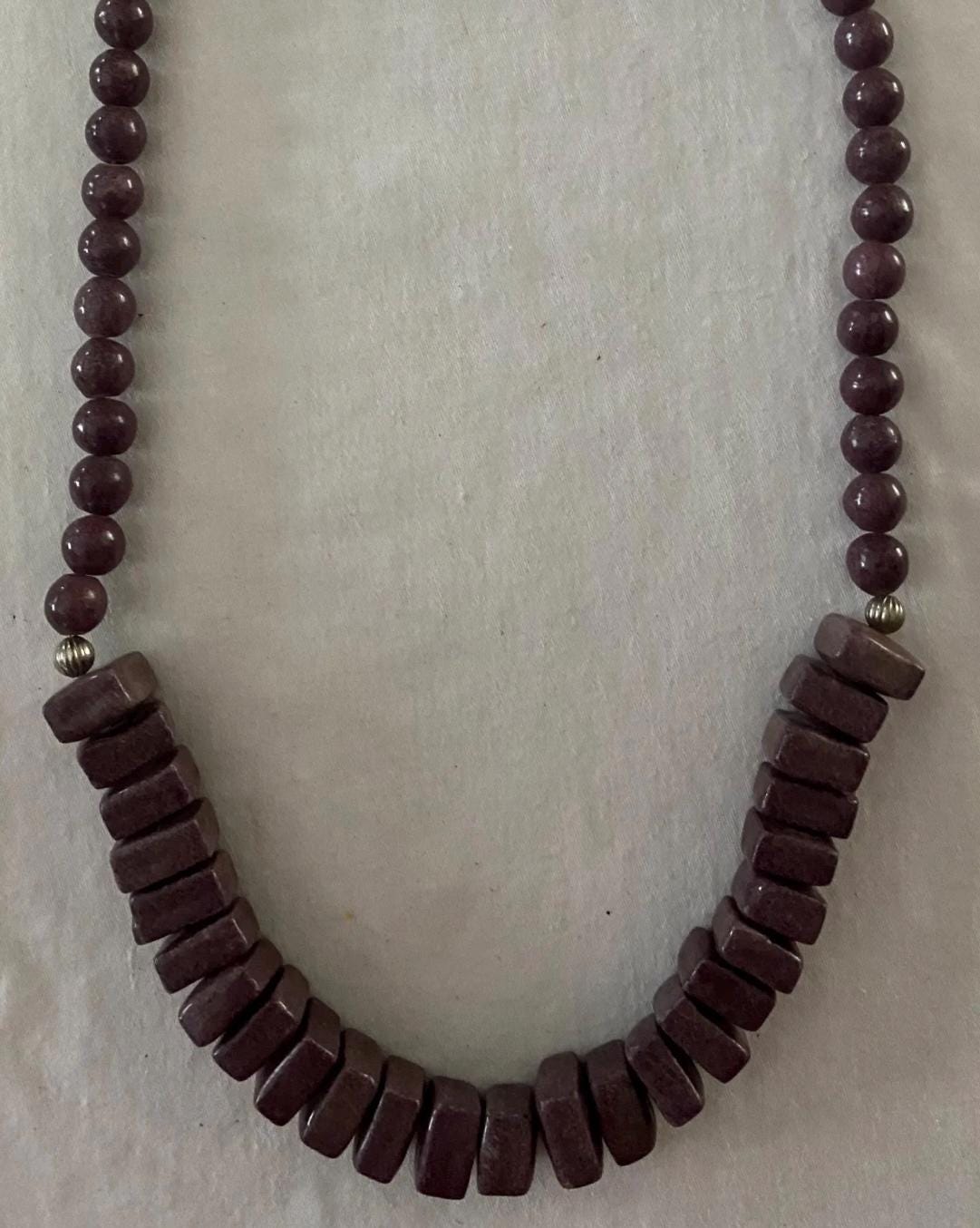 Vintage Black & Crystal Beaded Necklace Unique Gifts Galore at Lover Antiques and Vintage