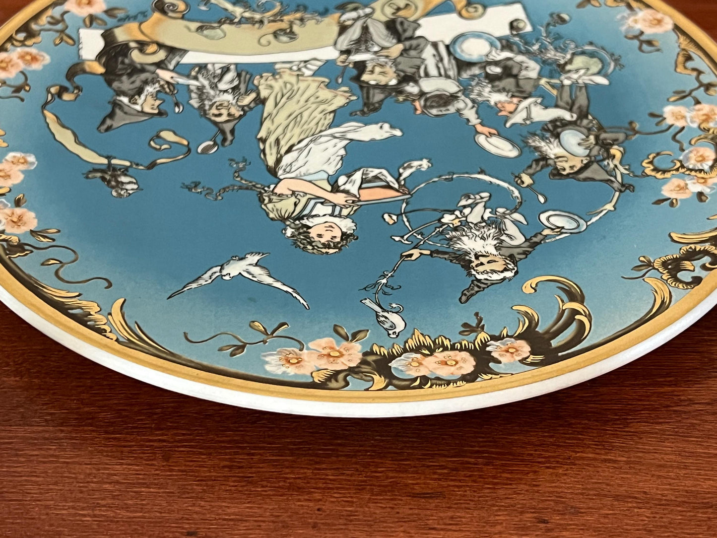 Vintage Snow White and the 7 Dwarfs Plate by Villeroy and Boch, Made in Germany Fairy Tales Collectible Plates Lover Antiques and Vintage