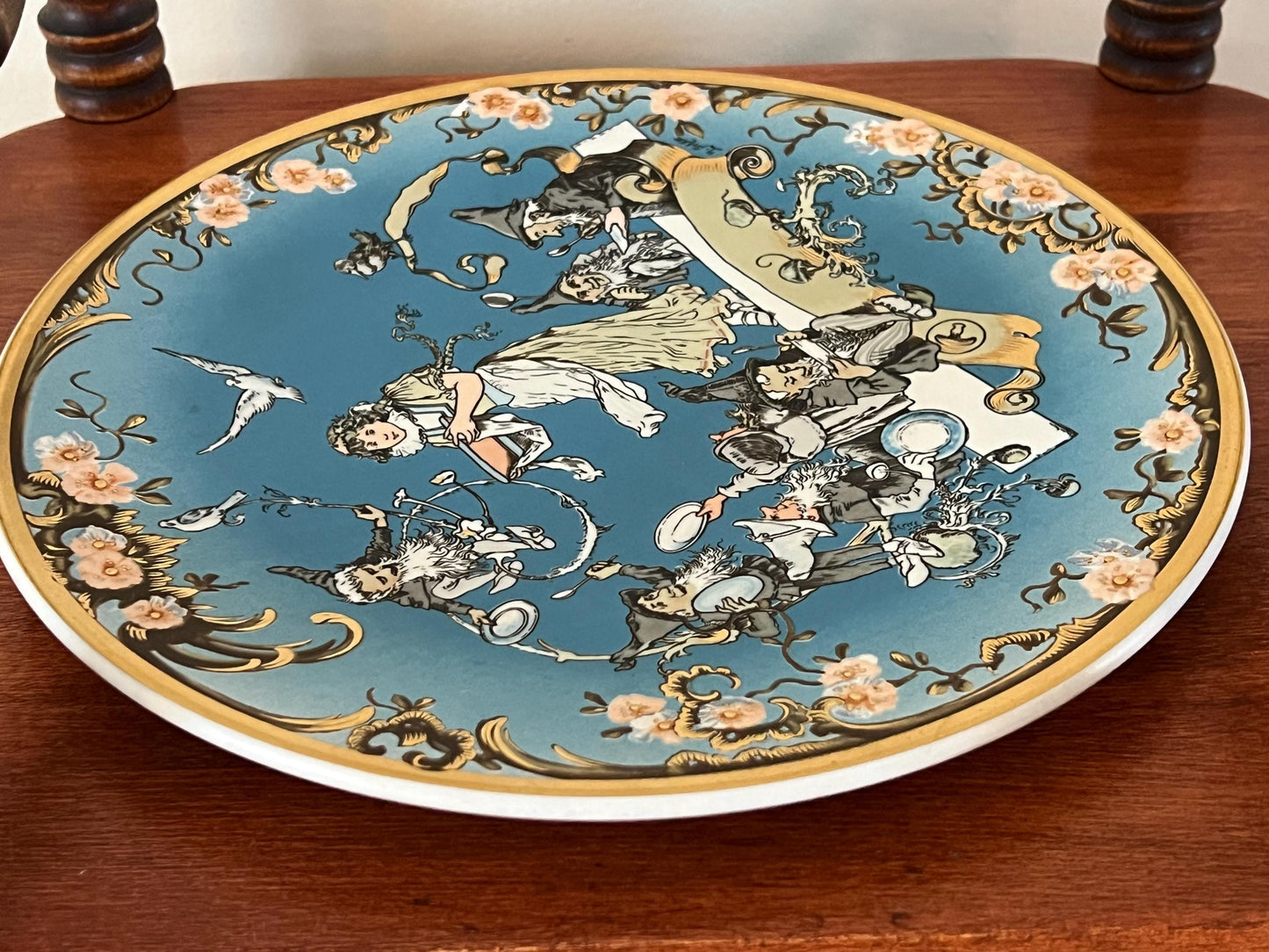 Vintage Snow White and the 7 Dwarfs Plate by Villeroy and Boch, Made in Germany Fairy Tales Collectible Plates Lover Antiques and Vintage