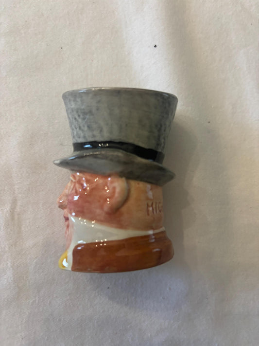 Vintage Mr. Micawber Lancaster & Sandland Mini Character Toby Mug Character from Dickens’ David Copperfield Lover Antiques and Vintage