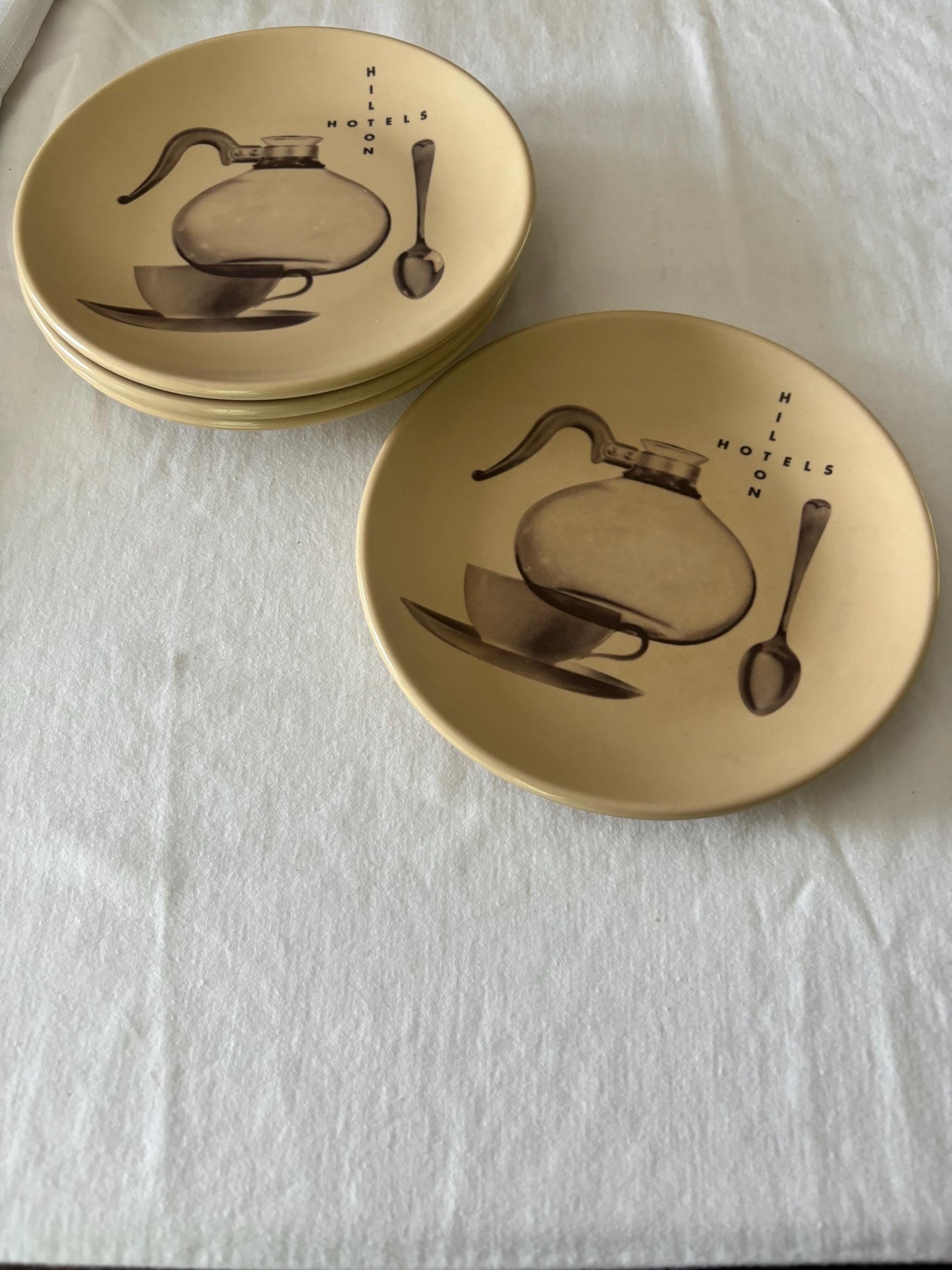 Vintage Melmac Watertown 7” Plate Hilton Hotels Lifetime Ware Dinner Plate Lover Antiques and Vintage