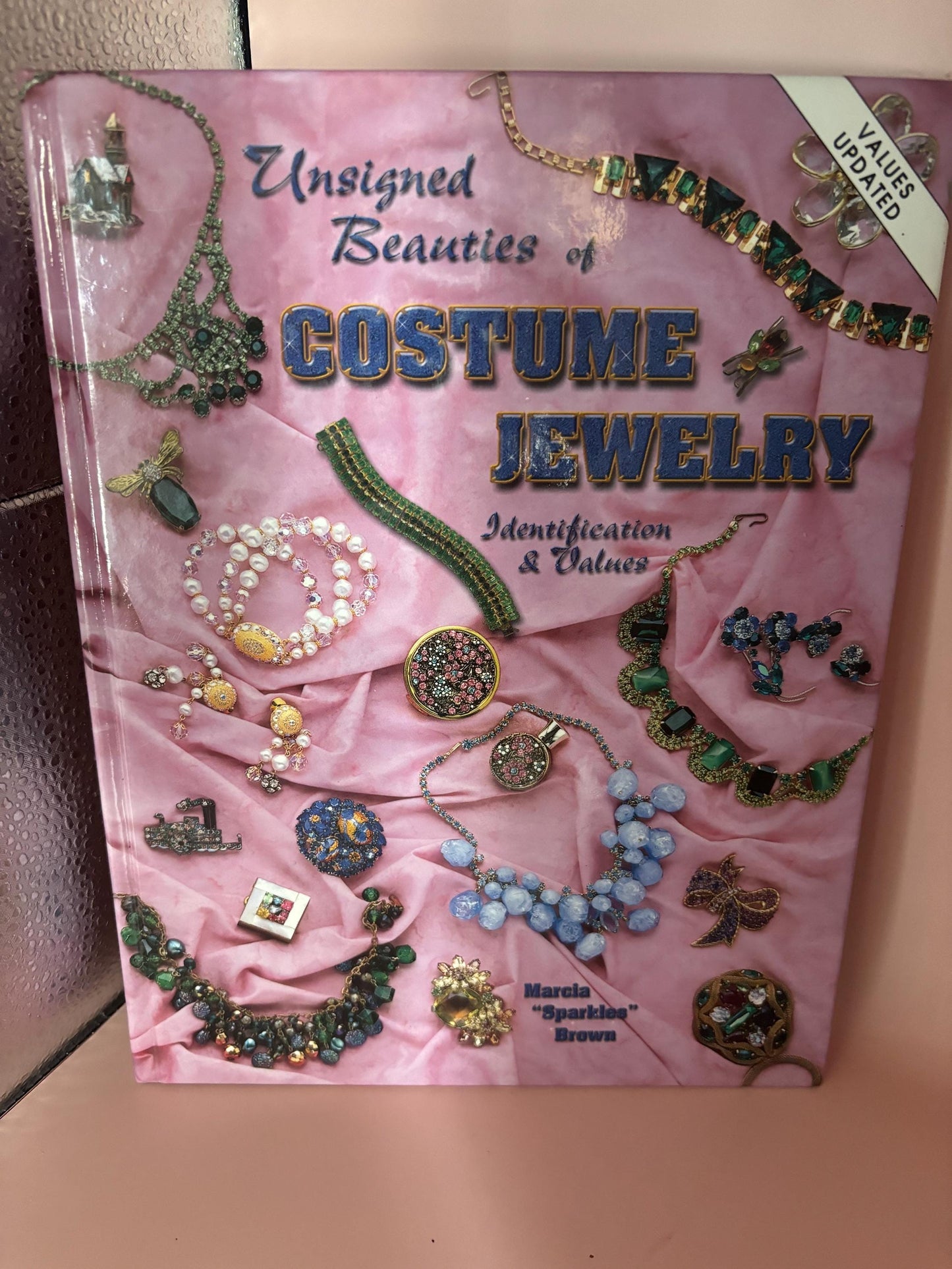 Unsigned Beauties of Costume Jewelry Identification & Values Book by Marcia Brown Lover Antiques and Vintage