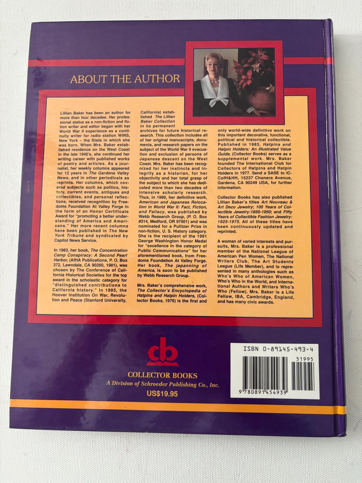 Twentieth Century Fashionable Plastic Jewelry Book by Lillian Baker Lover Antiques and Vintage