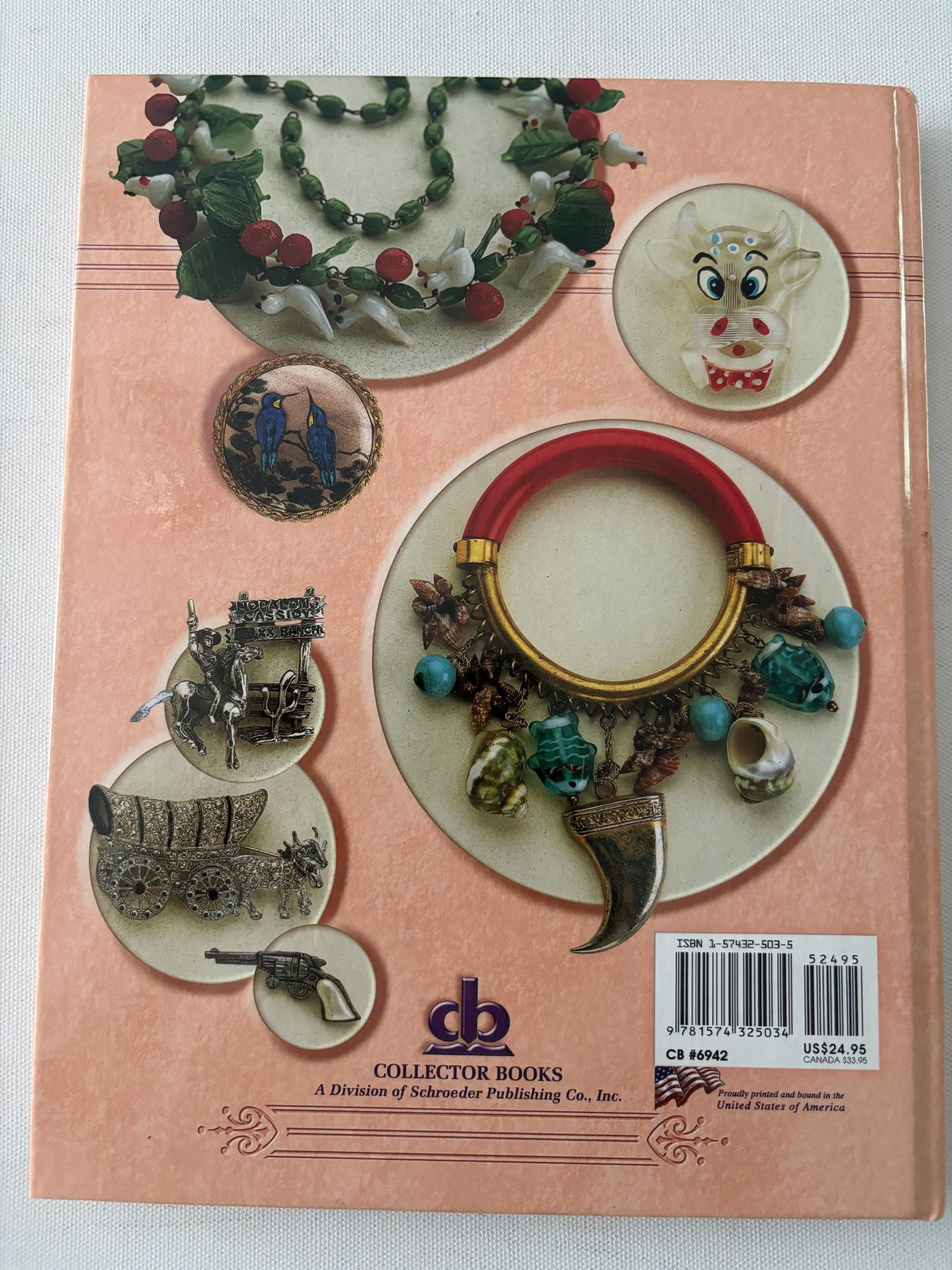 Rhinestone Jewelry Figurals Animals and Whimsicals Book by Marcia Brown Lover Antiques and Vintage