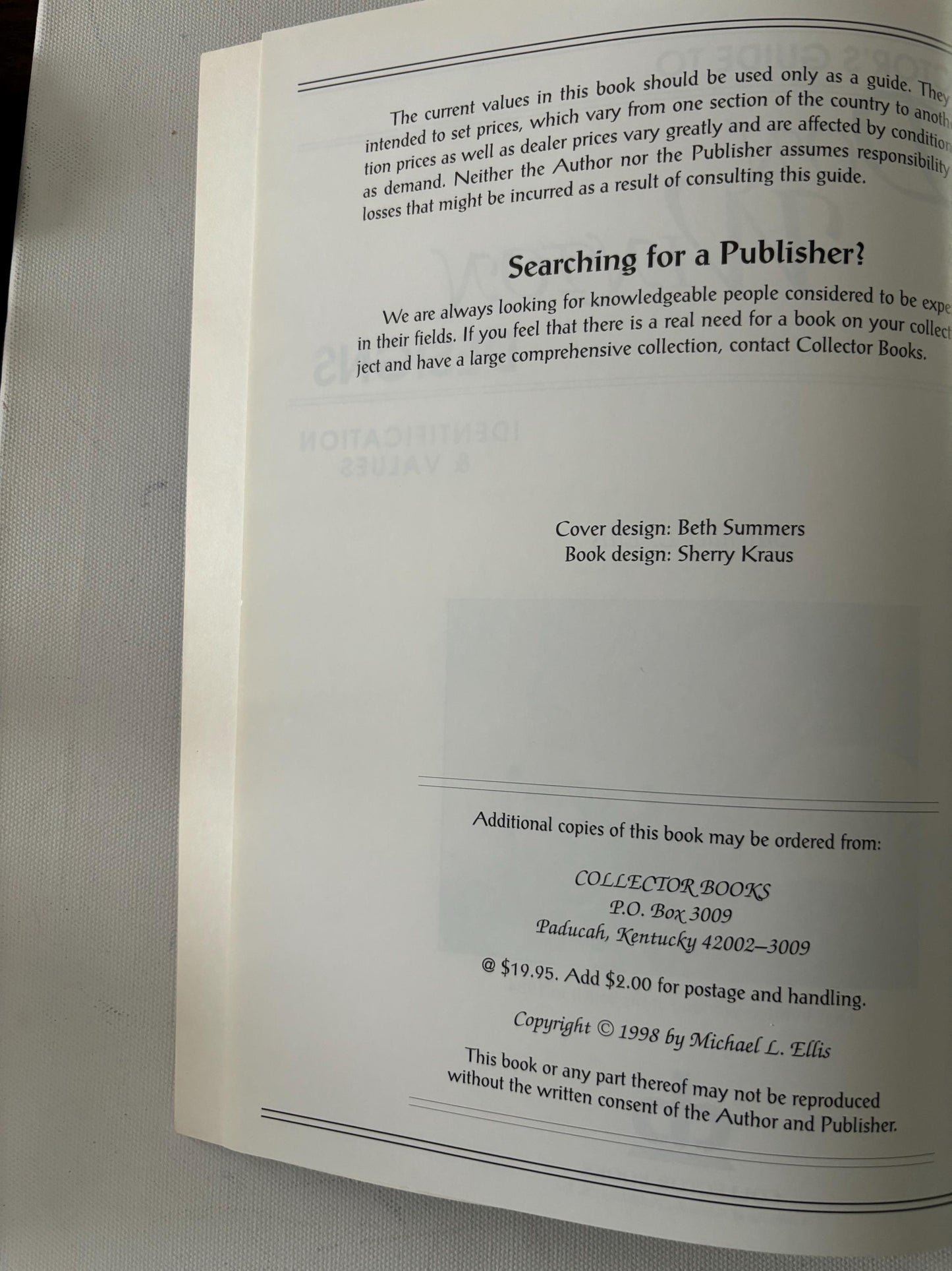 Collector’s Guide to Don Winton Designs Book by Michael L. Ellis Lover Antiques and Vintage