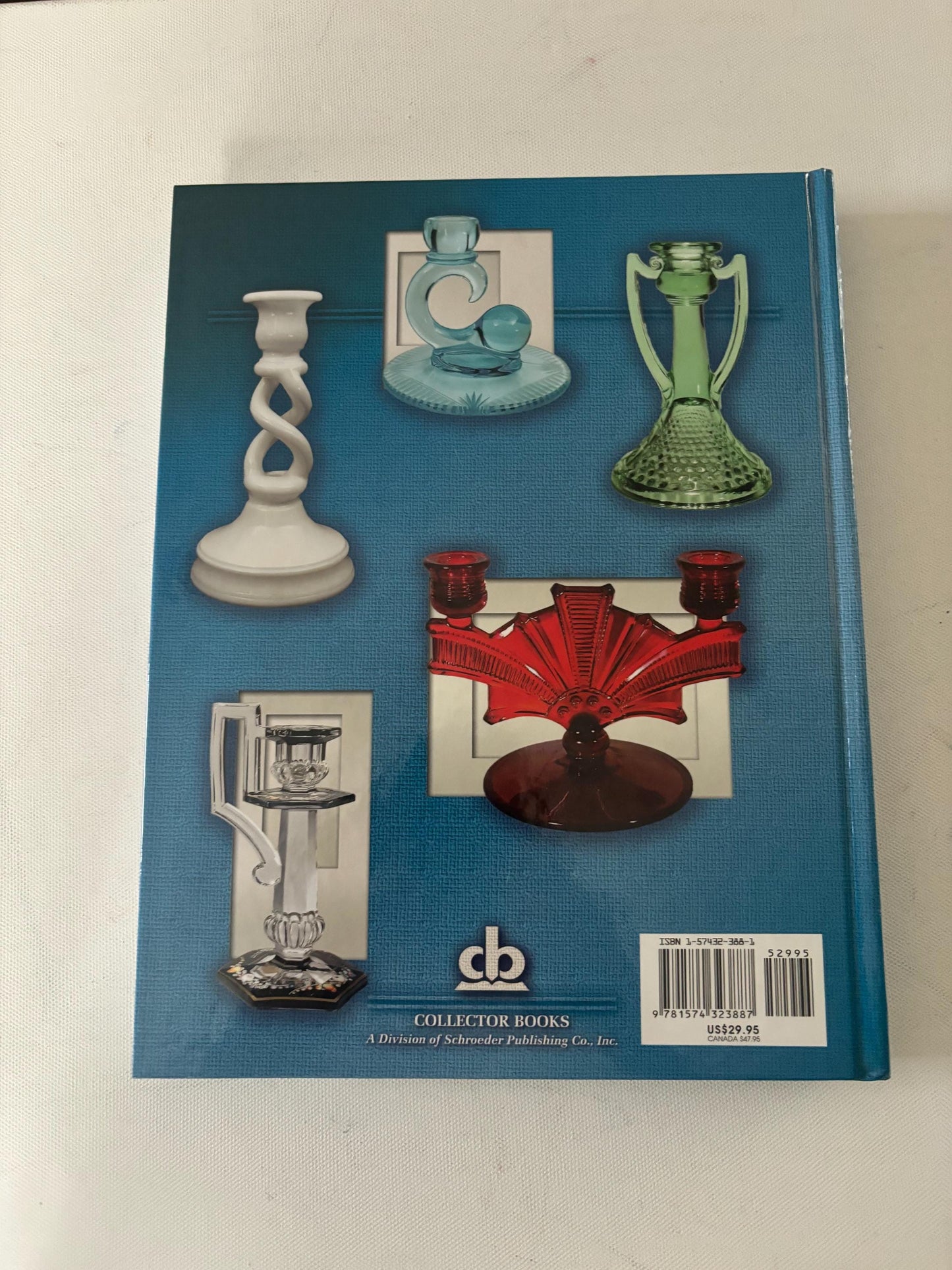 The Glass Candlestick Book Volume 3 Identification and Value Guide by Tom Felt and Elaine & Rich Stoer Lover Antiques and Vintage
