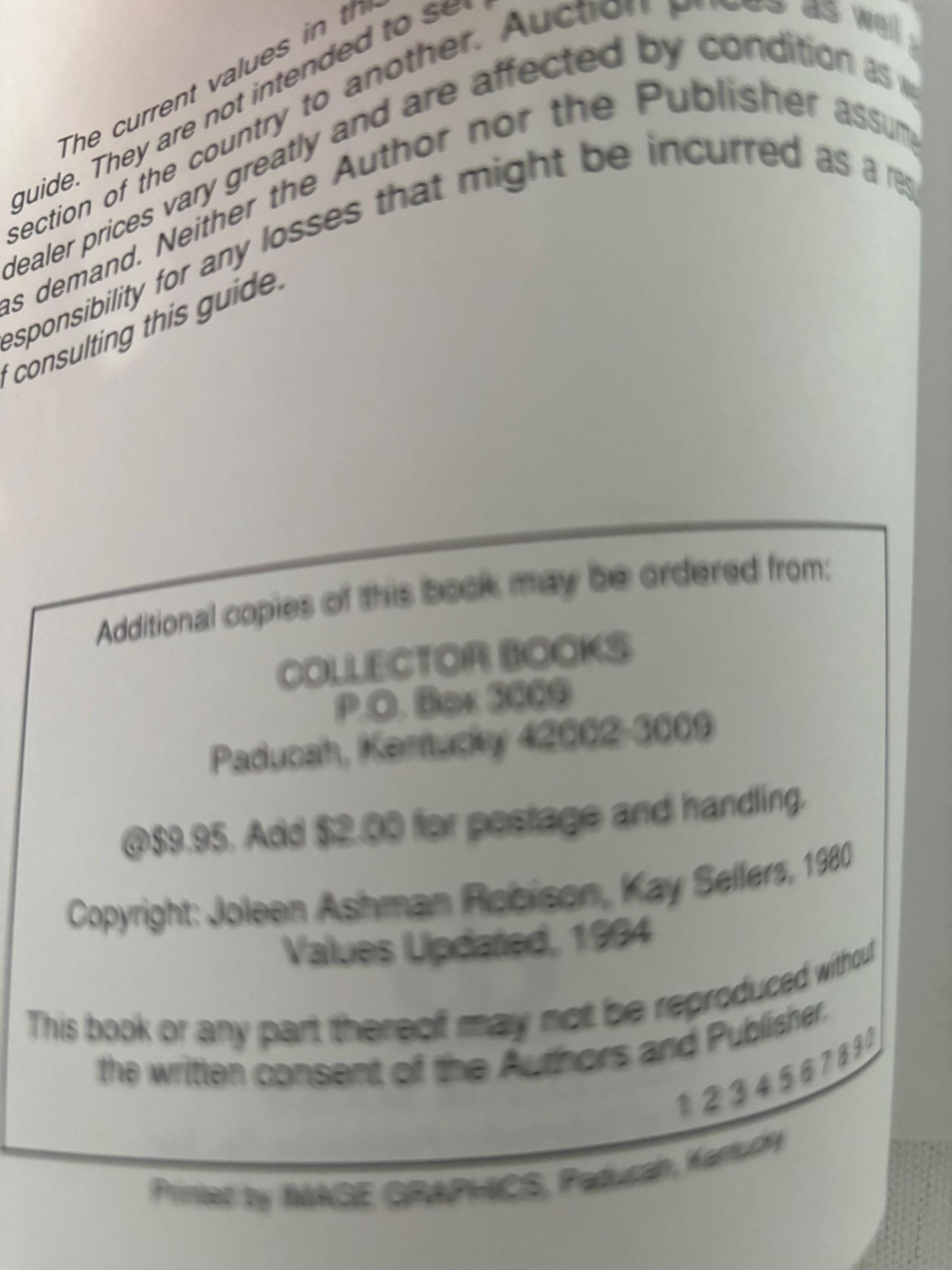 Advertising Dolls Identification and Value Guide Book by Joleen Ashman Robison & Kay Sellers Book Lover Antiques and Vintage