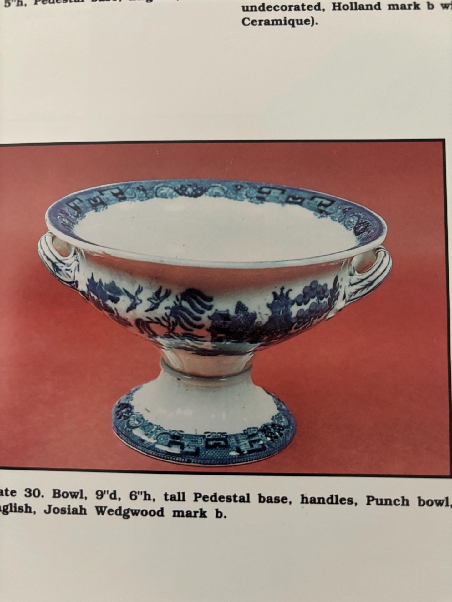 Blue Willow China Book Identification & Value Guide by Mary Frank Gaston, Lover Antiques and Vintage