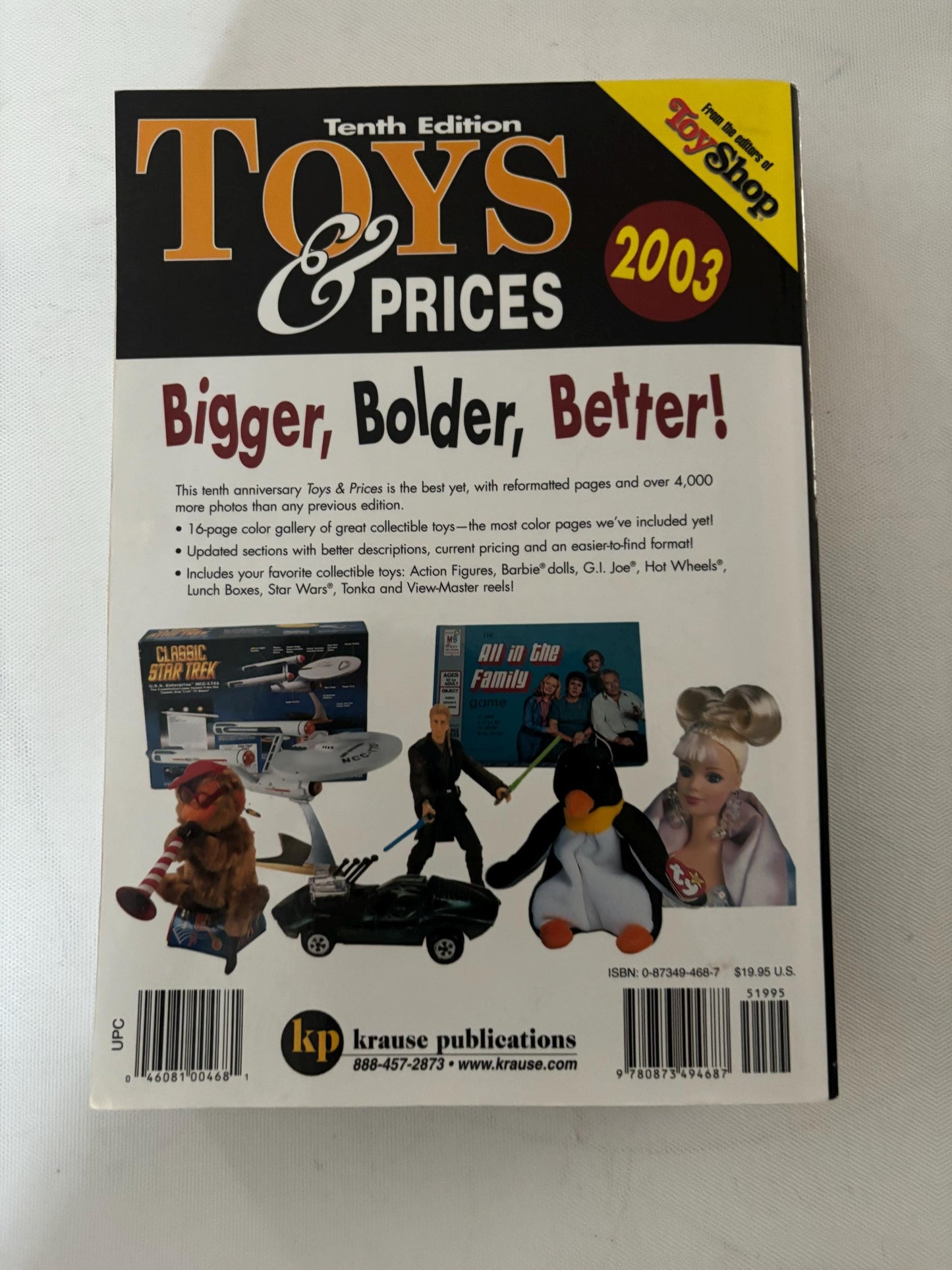 Vintage Toys and Prices Book Collectibles Book Guide by Lover Antiques and Vintage