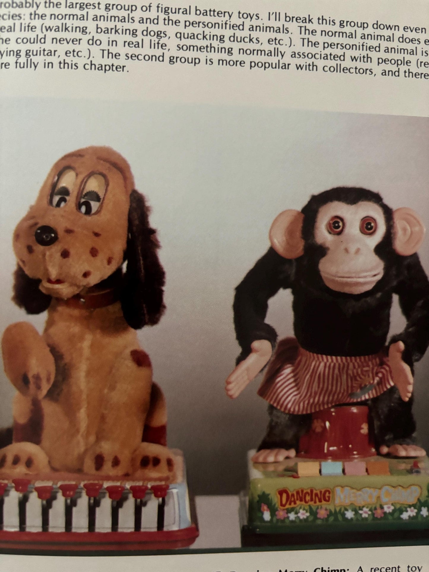 Vintage Battery Toys The Modern Automata Book by Brian Moran Toys Collectible Book Guide by Lover Antiques