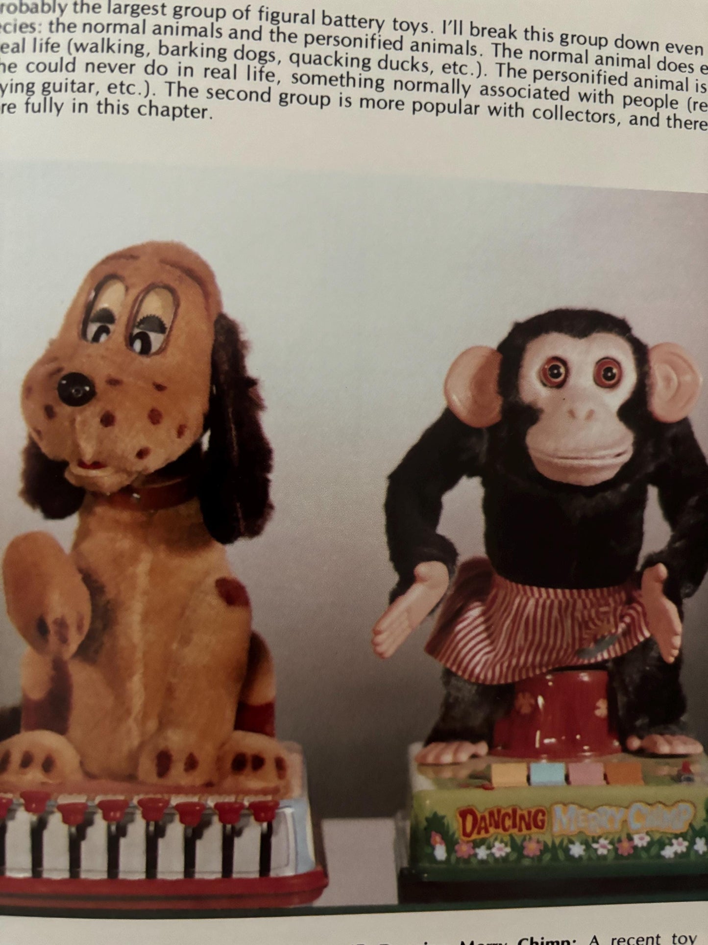 Vintage Battery Toys The Modern Automata Book by Brian Moran Toys Collectible Book Guide by Lover Antiques