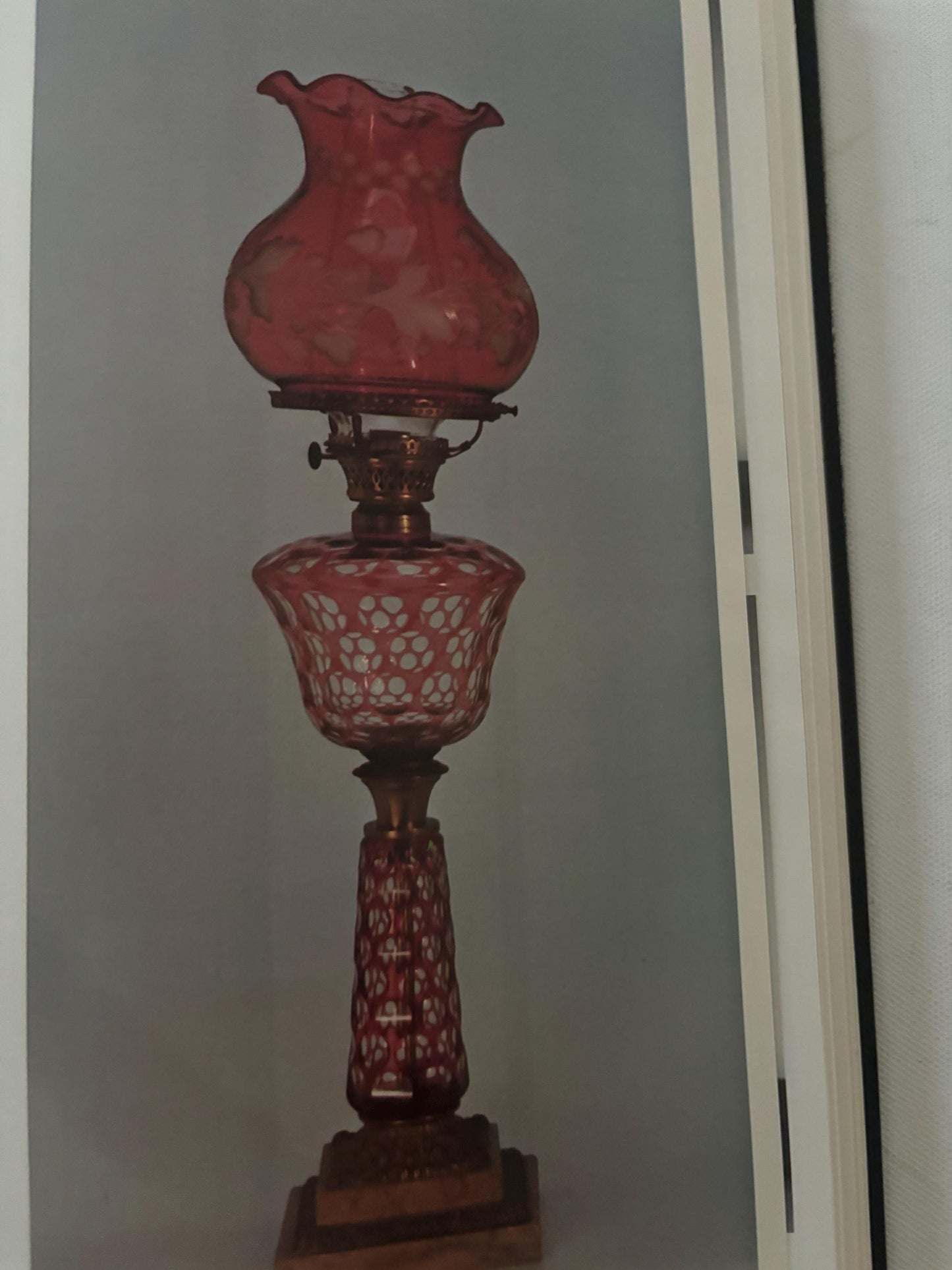 Oil Lamps II Glass Kerosene Book by Catherine M.V. Thuro Lover Antiques and Vintage