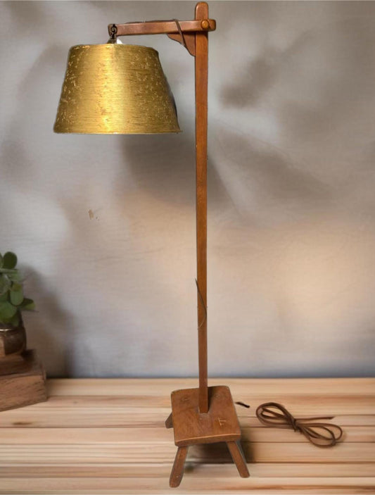 Cushman Colonial Creations Bridge Lamp No. 3-82 Rustic Cushman Lamp Lover Antiques and Vintage
