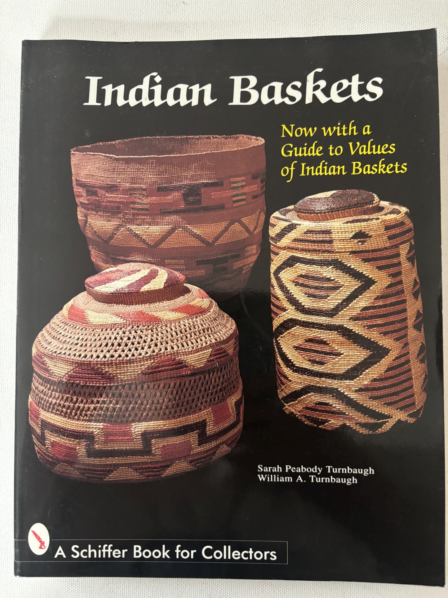 Indian Baskets Book by Sarah Peabody Turnbaugh and William A. Turnbaugh Lover Antiques and Vintage