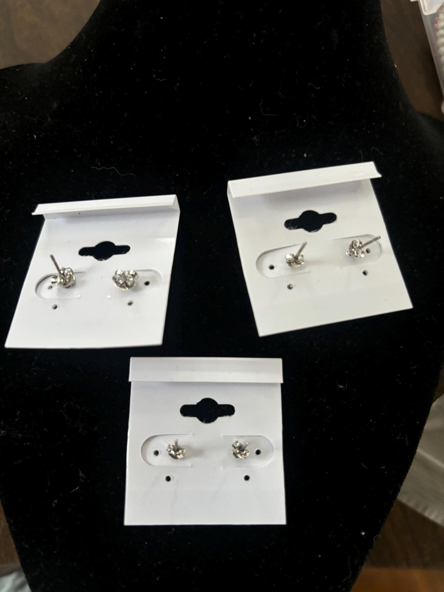 Vintage Collection of Sterling Silver Earrings Lover Antiques and Vintage