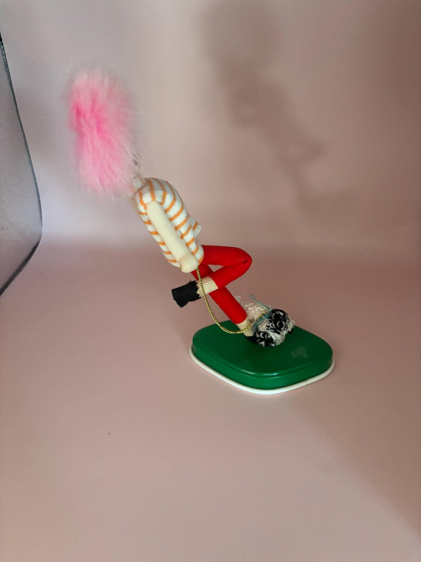 Vintage Japanese Pose Doll on Stand Walking Her Dog Bradley Doll 1960’s Kawaii Made in Japan by RHJ Brand Lover Antiques and Vintage