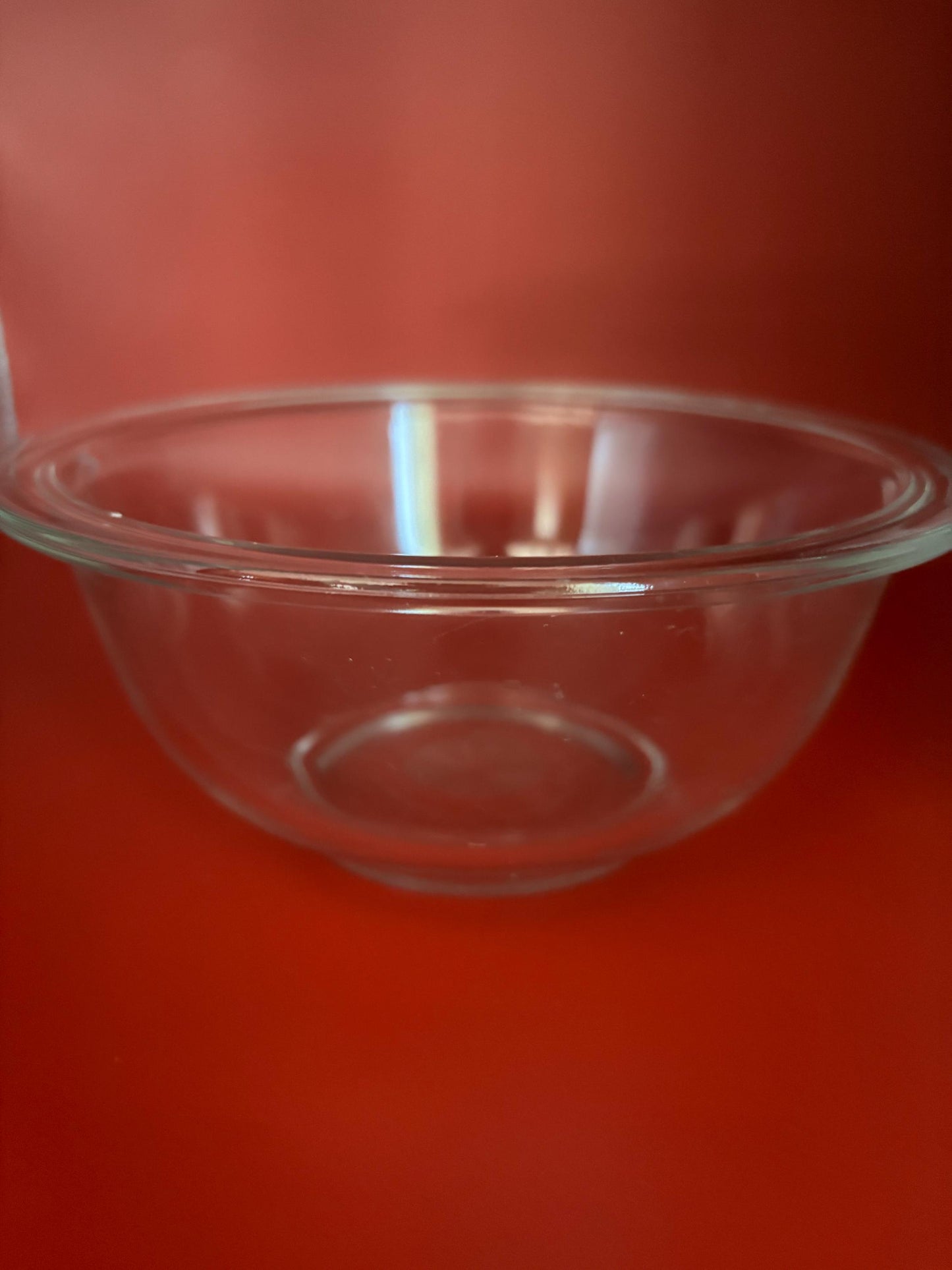 Vintage Glass Mixing Bowl Deep Dish Lover Antiques and Vintage