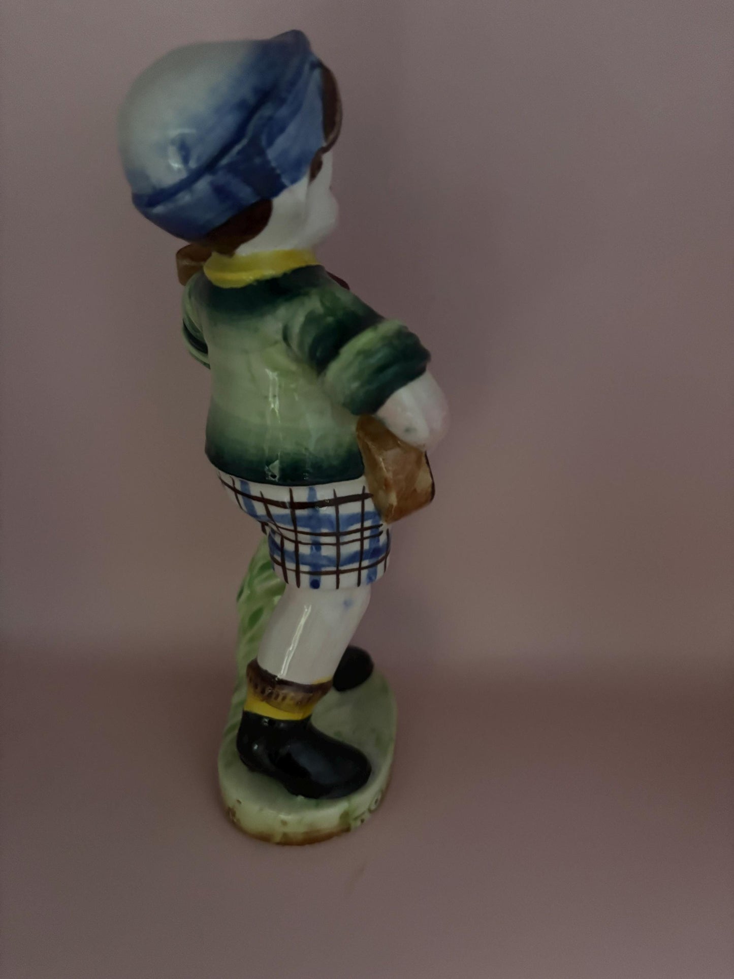 Vintage Carved Wooden Parrot Figurine Hand Painted Made in Jamaica Lover Antiques and Vintage