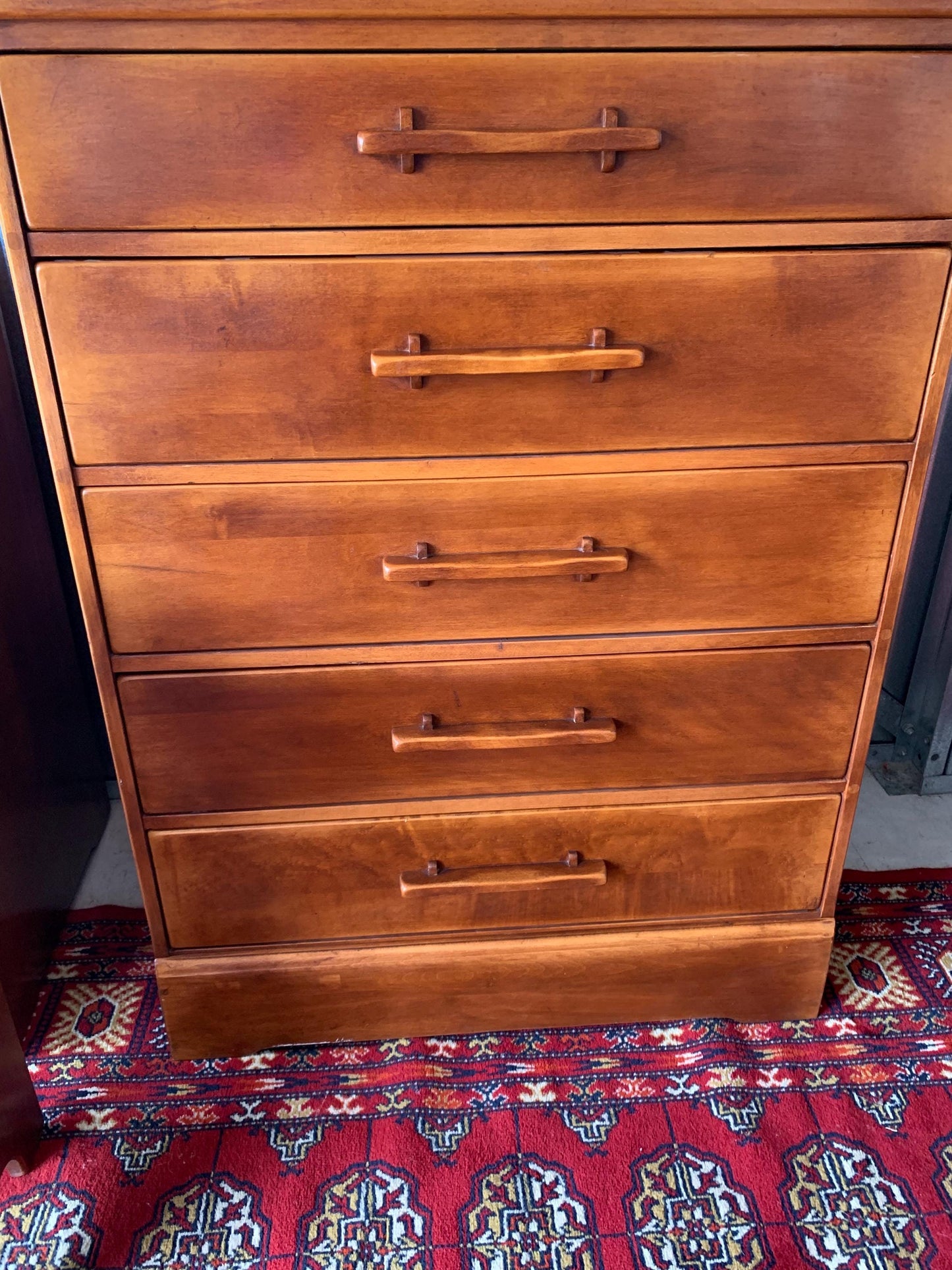 Cushman Colonial Creations Peter Schuyler 5 Drawer Chest No. 4–168, Cushman Dresser, Peter Schuyler Dresser, Lover Antiques and Vintage