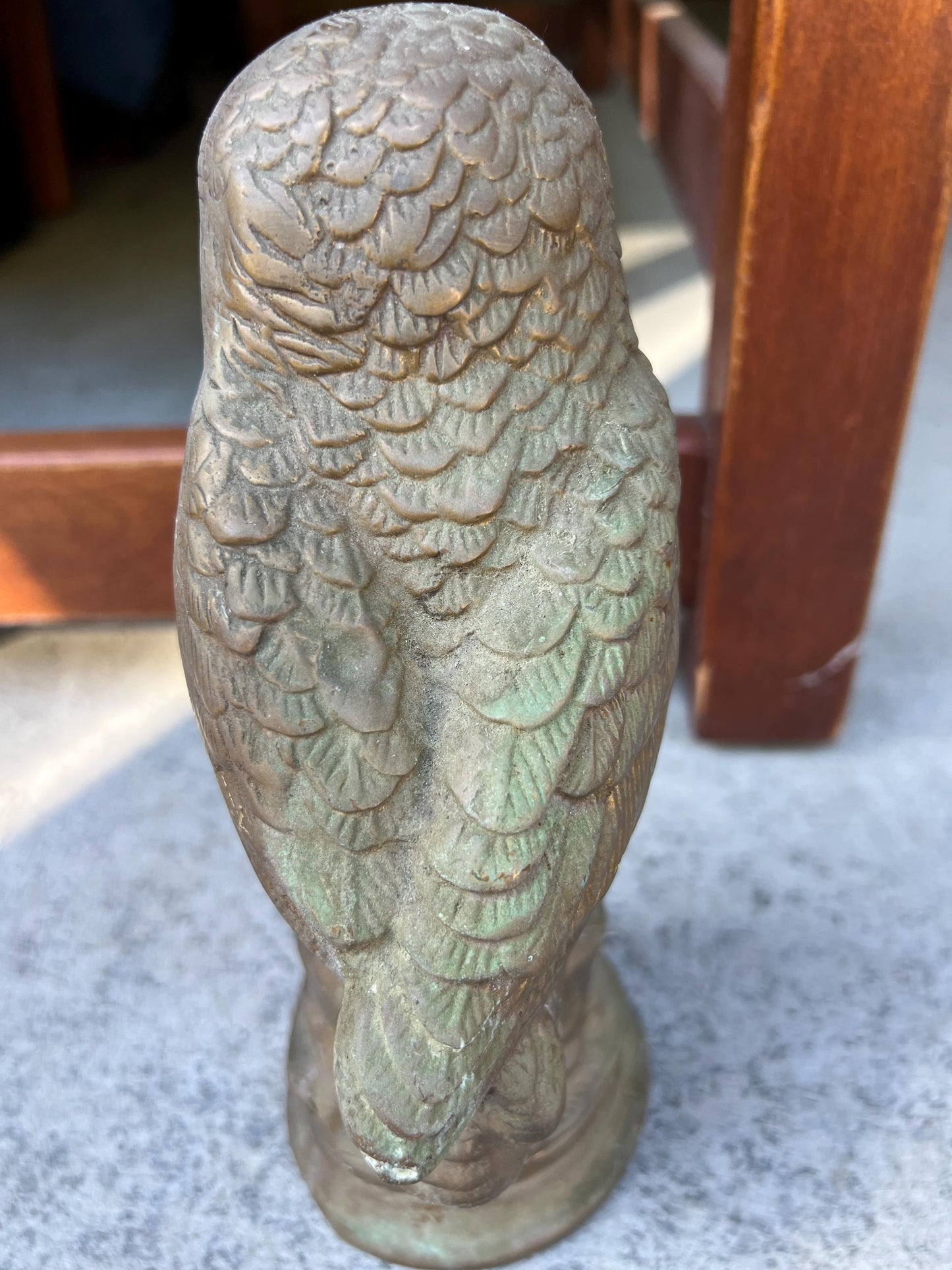 Vintage Brass Owl Key Holder 2 Owls Perched on a Branch Heavy Brass Owl Statue Lover Antiques and Vintage