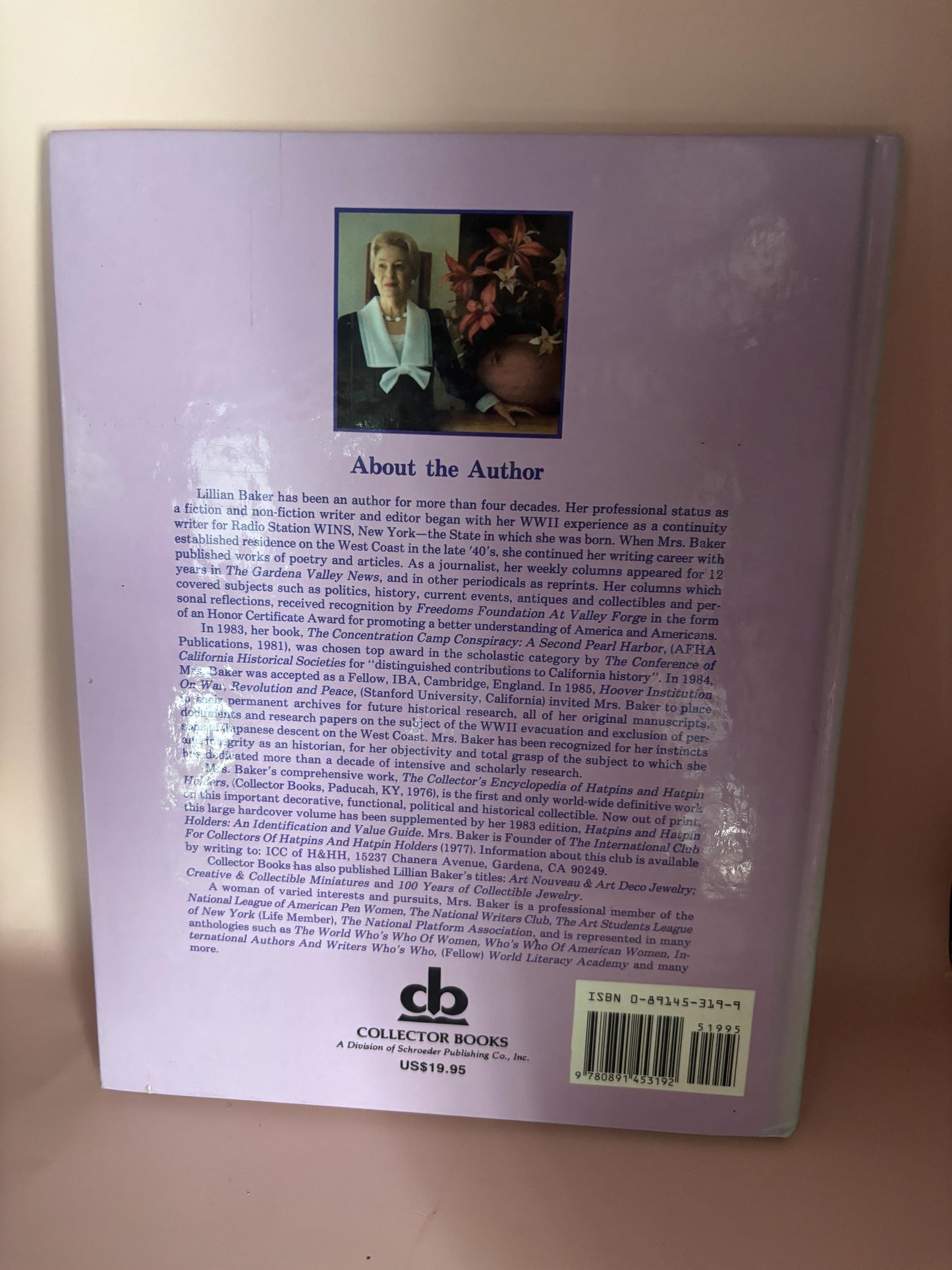 Fifty Years of Collectible Fashion Jewelry 1925-1975 Book by Lillian Baker Lover Antiques and Vintage