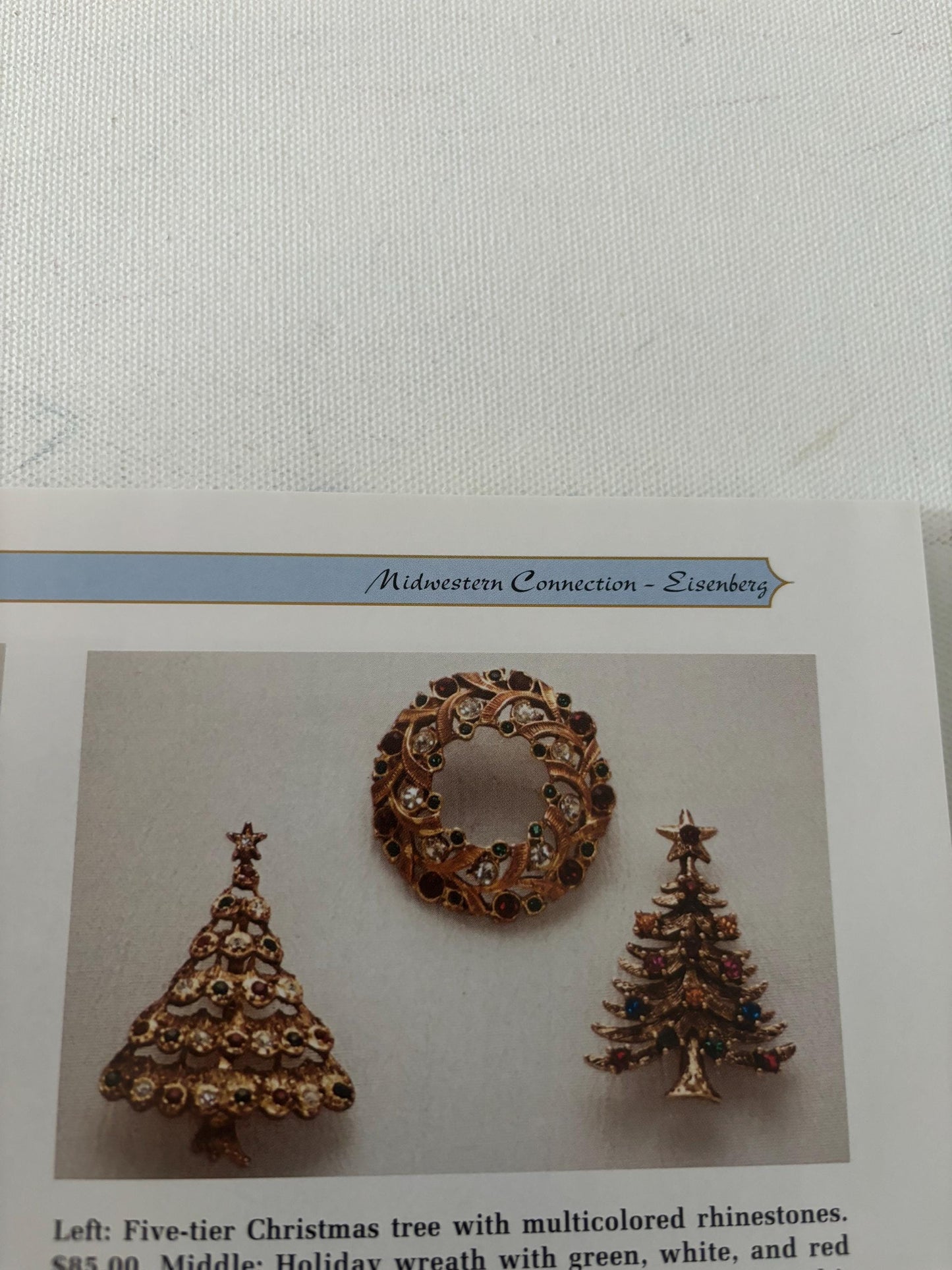 Signed Beauties of Costume Jewelry Identification & Values Book by Marcia Brown Lover Antiques and Vintage