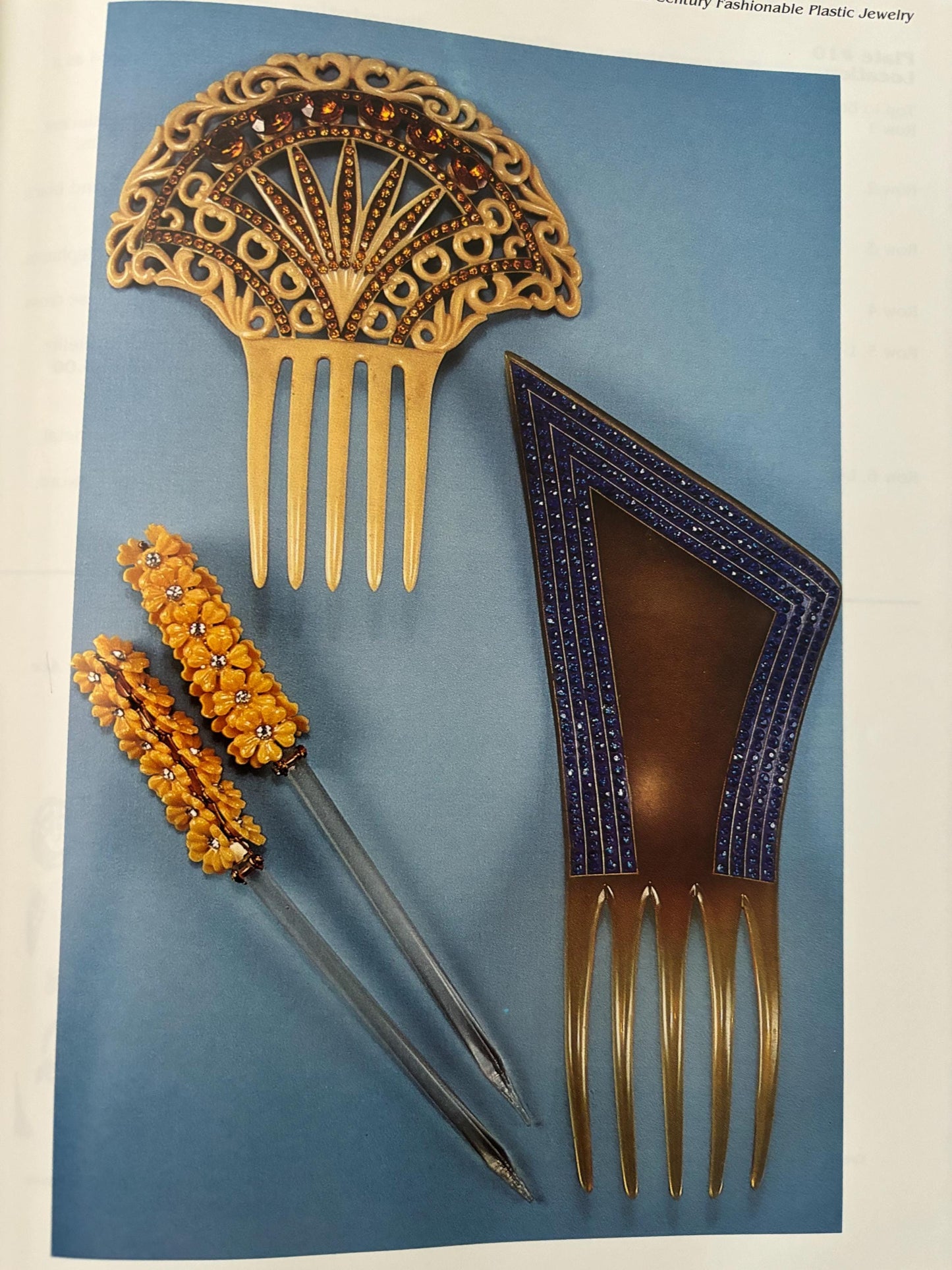 Twentieth Century Fashionable Plastic Jewelry Book by Lillian Baker Lover Antiques and Vintage
