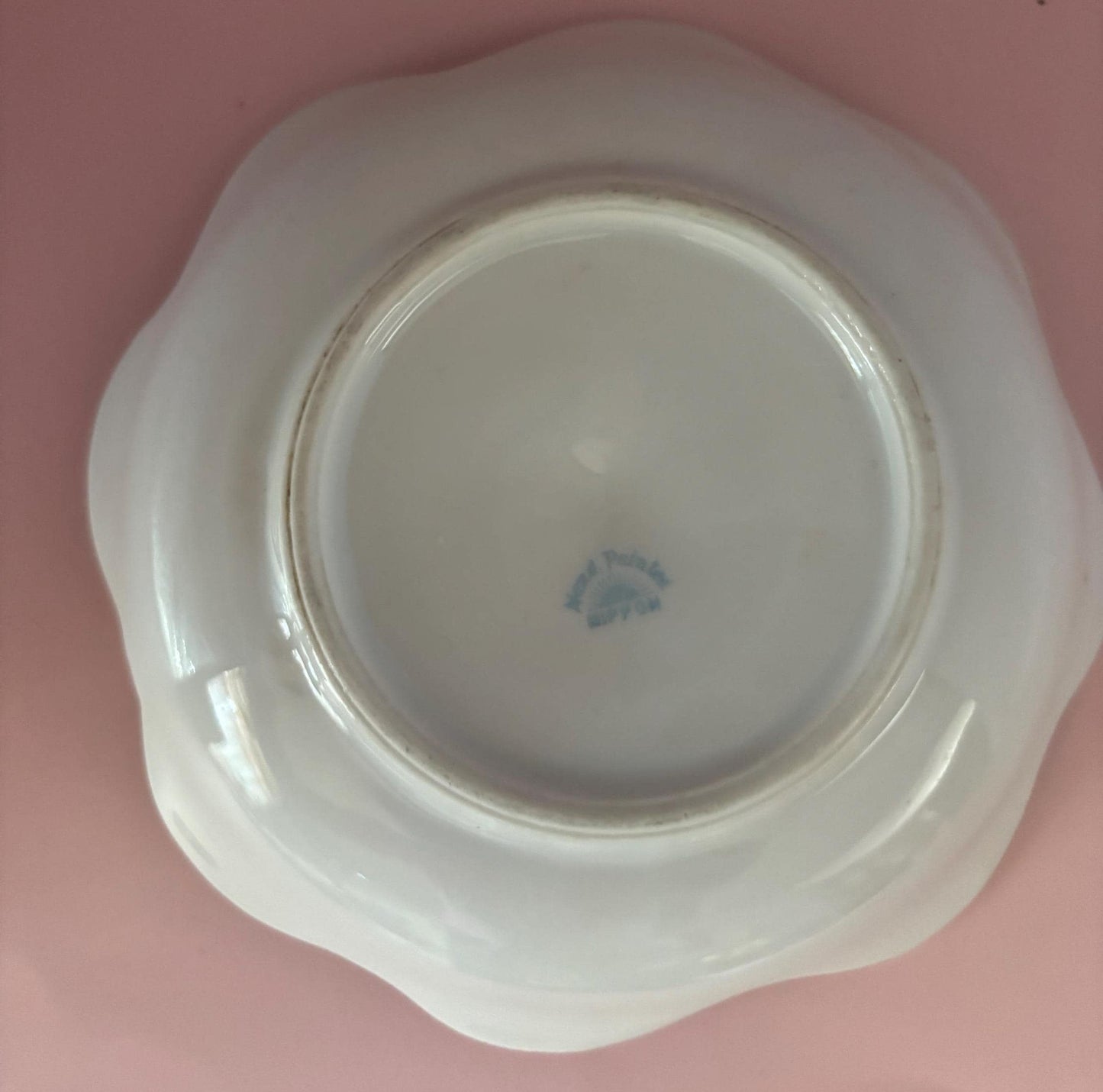 Antique Nippon Birds in Flight Hand Painted Porcelain Bowl with Gold Gilding Bird Plate with Handle Lover Antiques