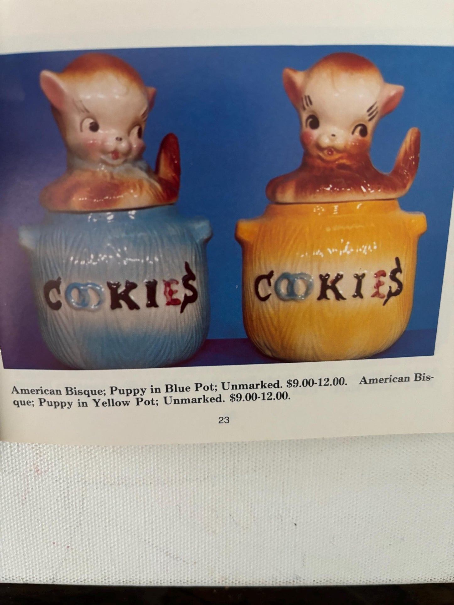 An Illustrated Value Guide to Cookie Jars by Ermagene Westfall Lover Antiques and Vintage