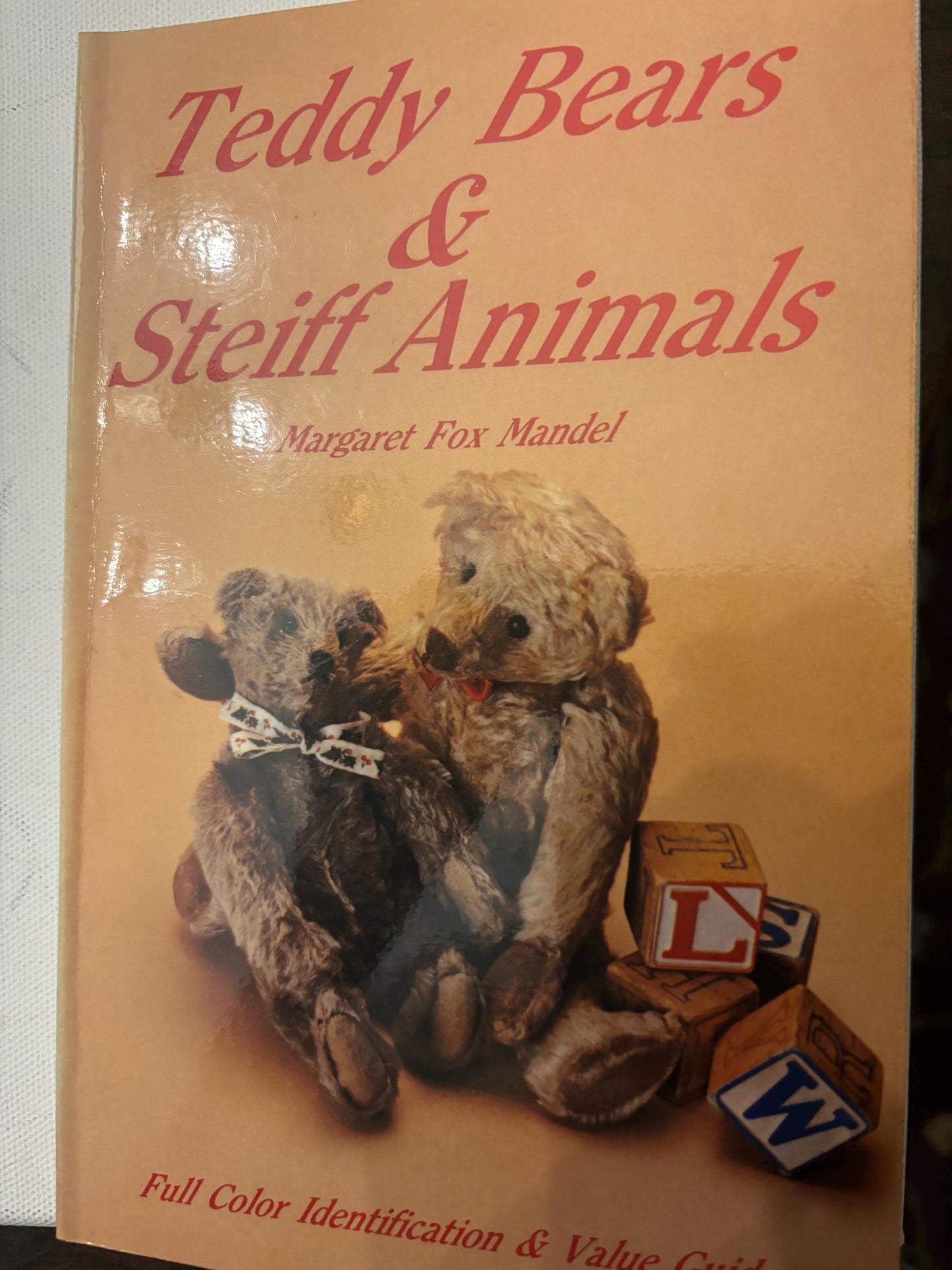 Vintage Teddy Bears & Steiff Animals Book Terry Bear Guide Steiff Stuffed Animals Guide by Margaret Fox Mandel Lover Antiques and Vintage