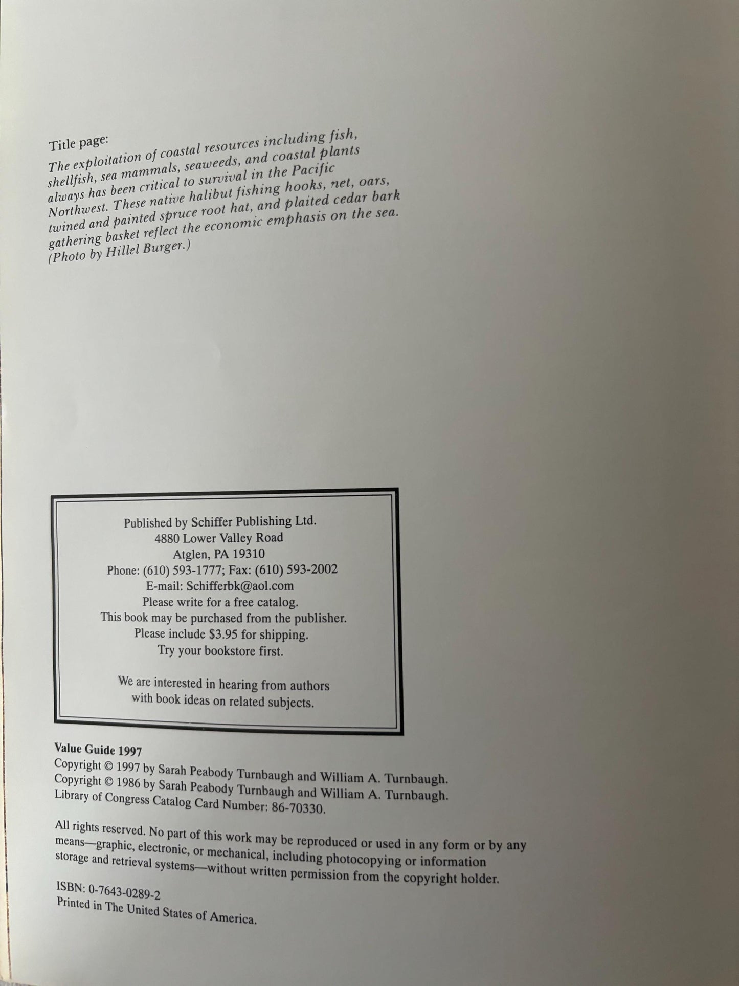 Indian Baskets Book by Sarah Peabody Turnbaugh and William A. Turnbaugh Lover Antiques and Vintage