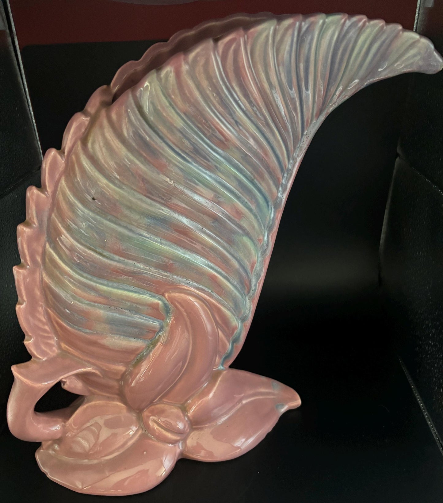 Vintage Royal Haeger Fern Leaf Vase