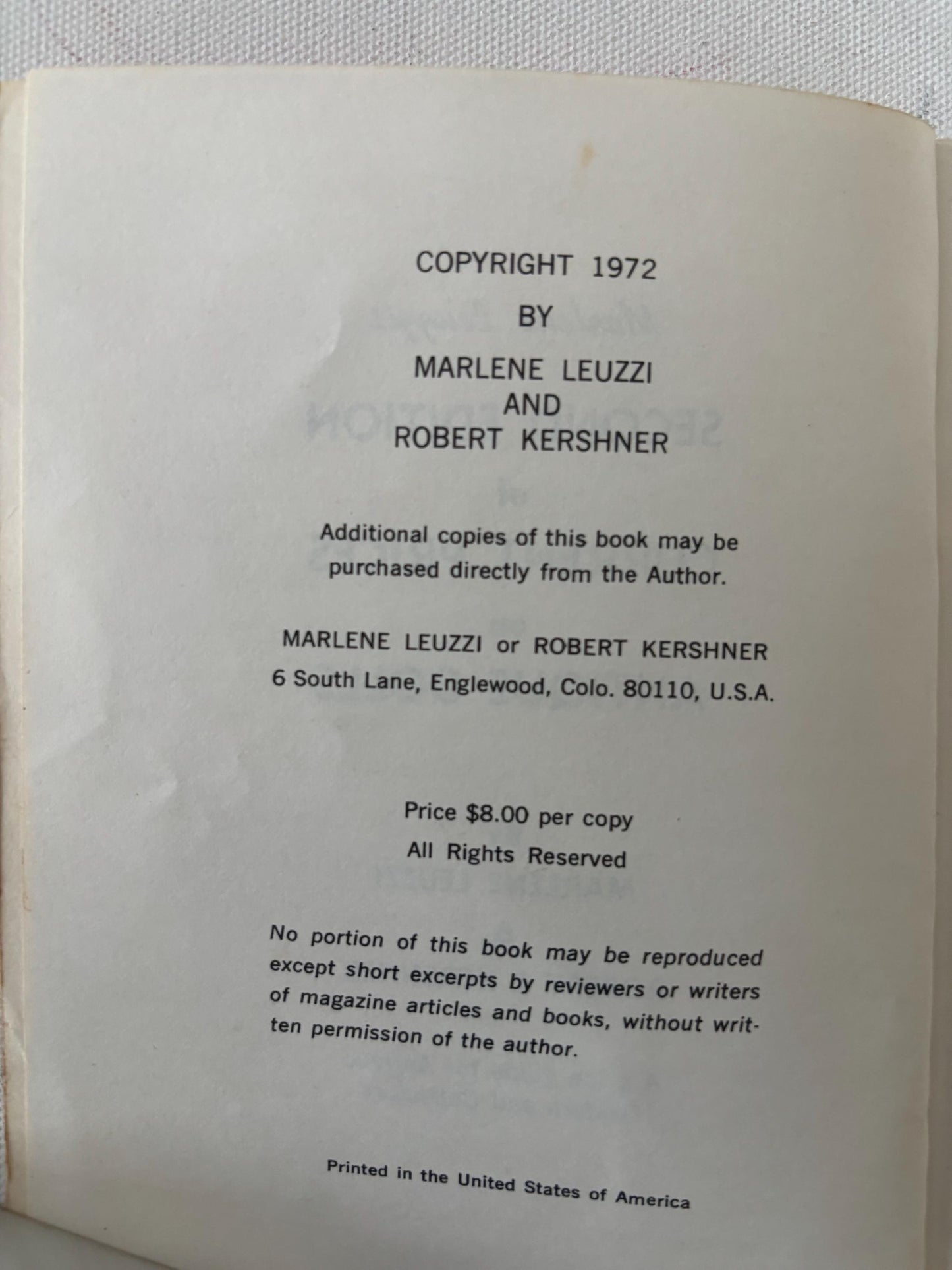 Antique Doll Price Guide Second Edition Book by Marlene Leuzzi Lover Antiques and Vintage