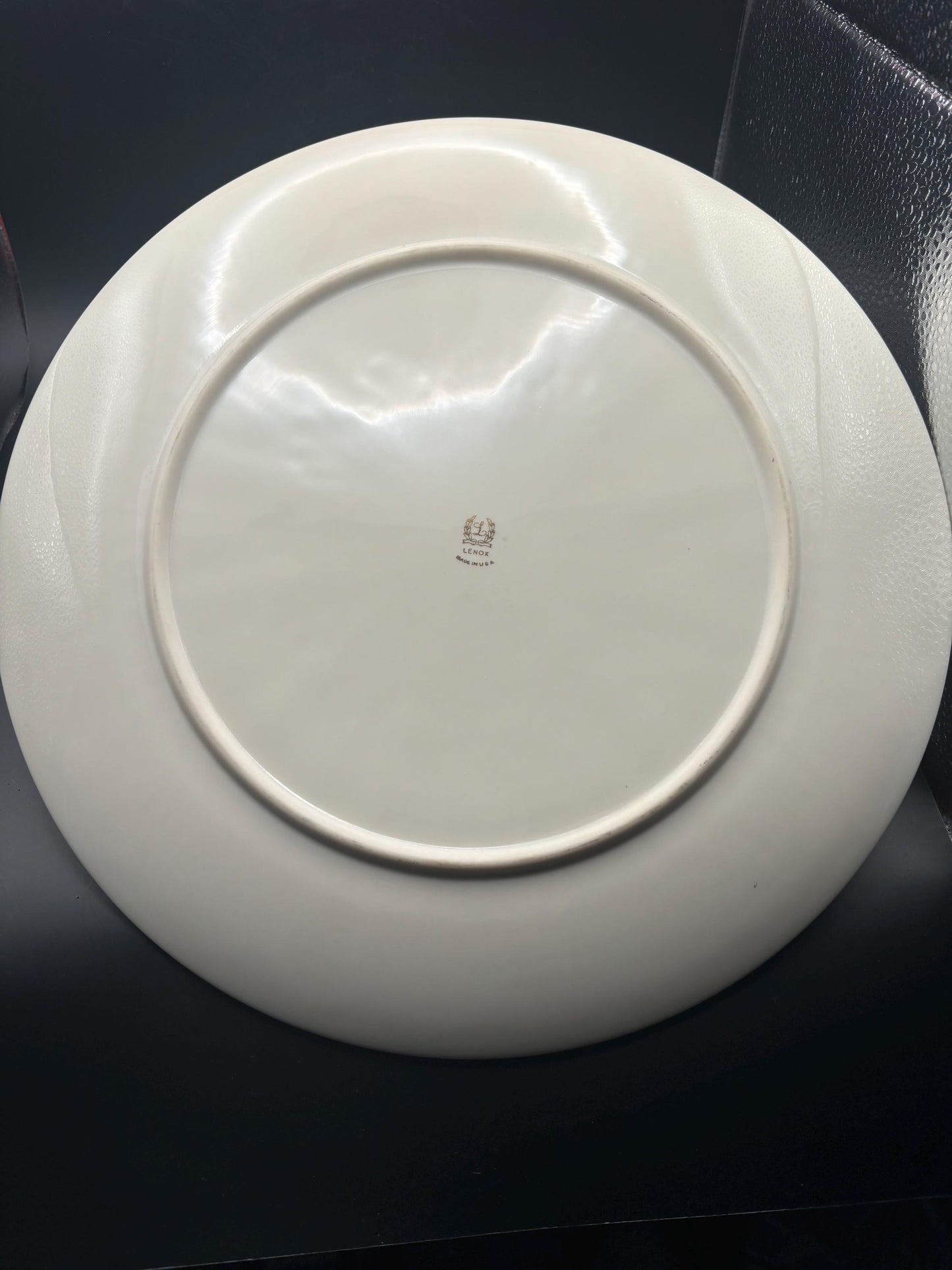 Vintage Lenox Porcelain Serving Tray Hors d'oeuvre Platter Lover Antiques and Vintage