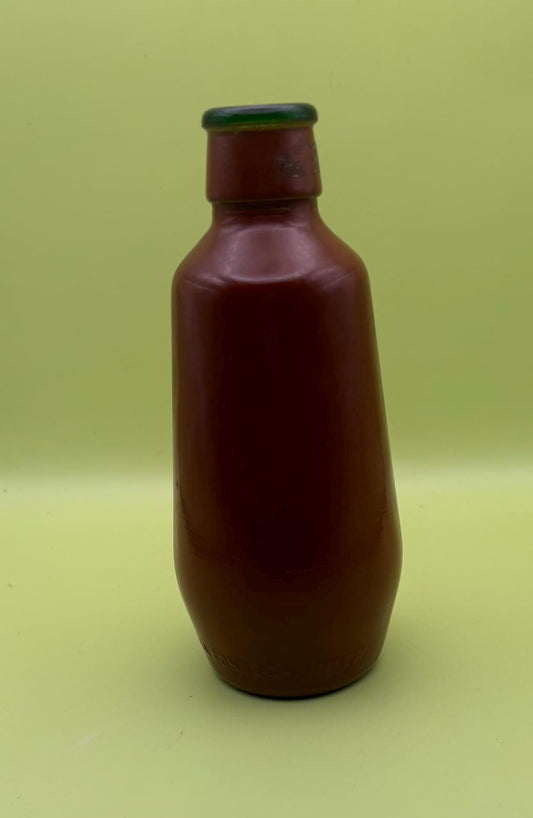 Vintage JM Da Fonseca Azeitao Portugal International Bottle 123401 Rust Color Jar Lover Antiques and Vintage