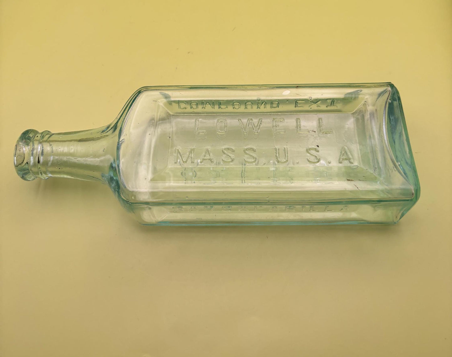 Antique Bottle Lowell Mass USA Compound CXT Ayres 5 Apothecaries Lover Antiques and Vintage