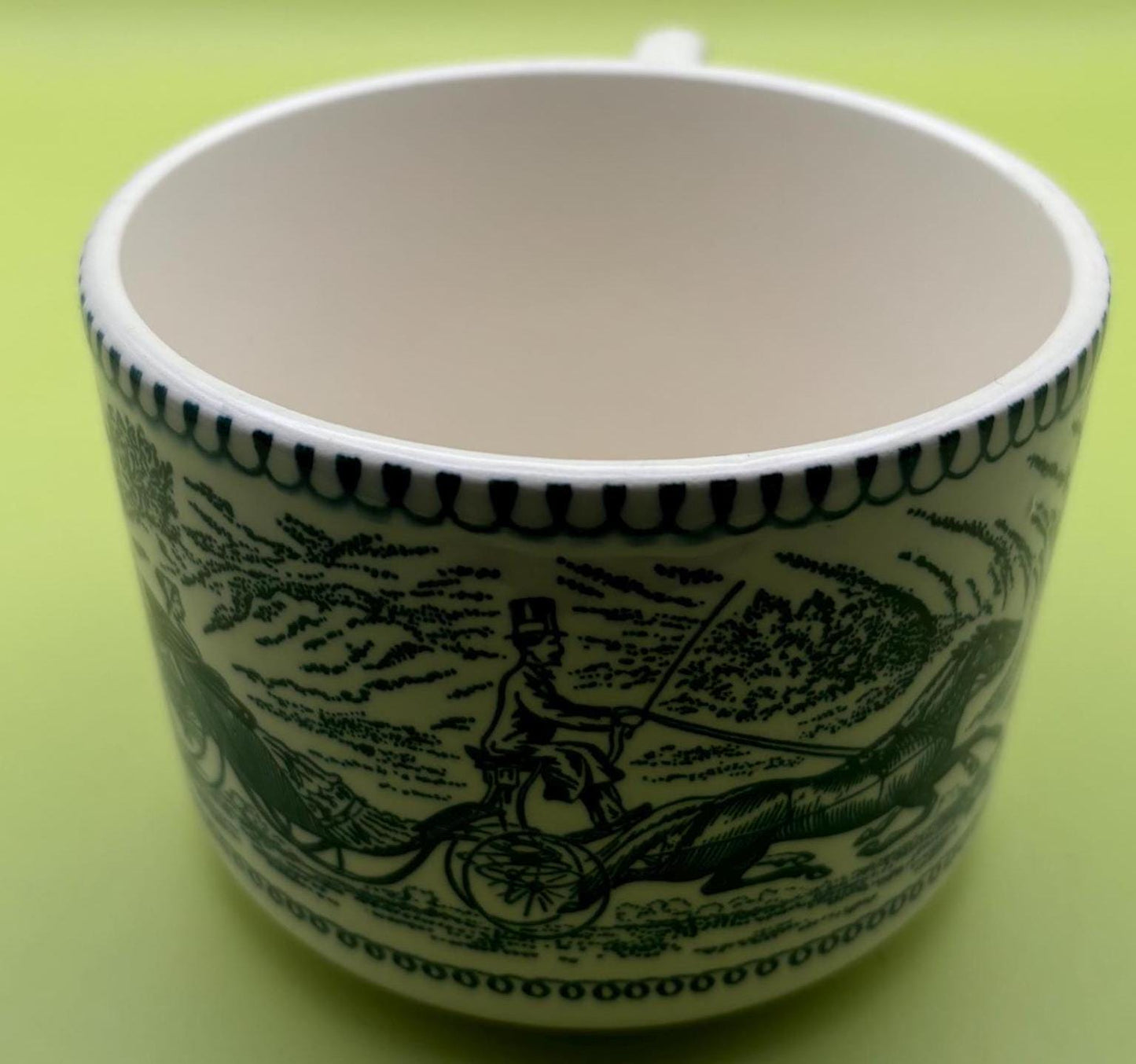 Vintage Currier & Ives Large Cup “Fashionable Turnouts” Big Mug by Royal China Lover Antiques and Vintage
