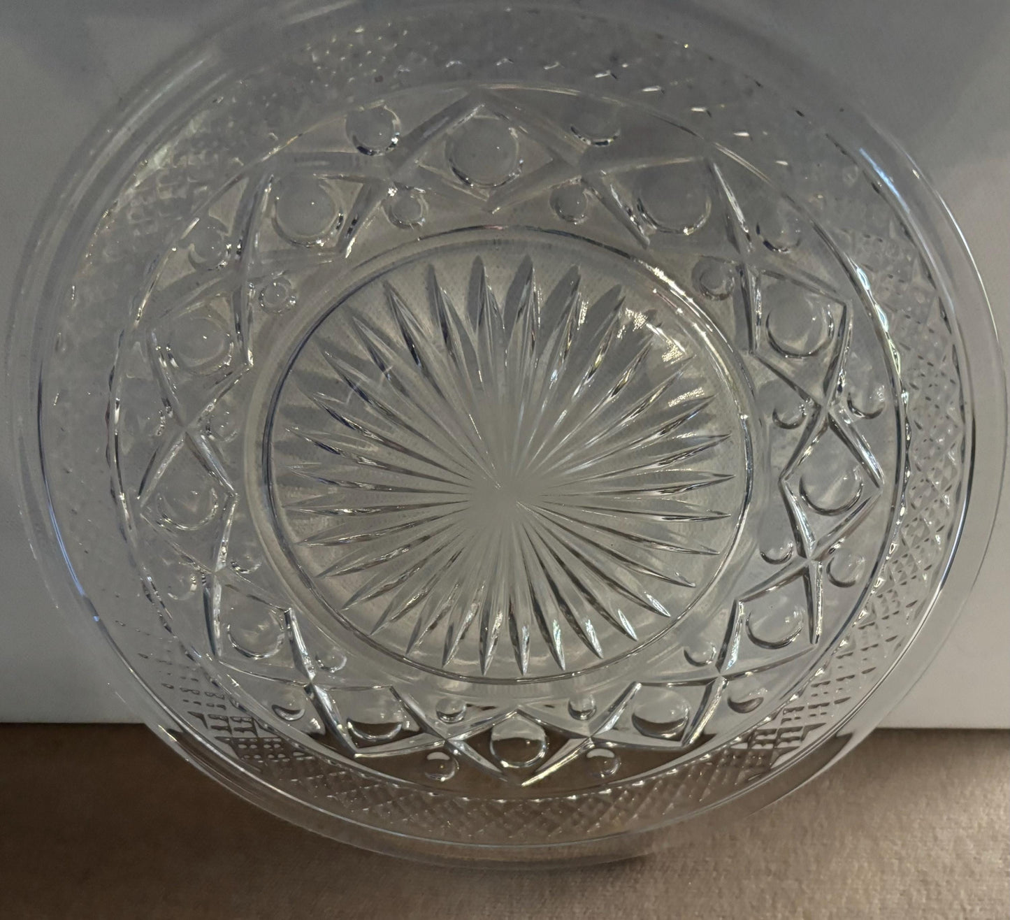 Vintage Imperial Glass Cape Cod Salad or Dessert Plate Lover Antiques and Vintage